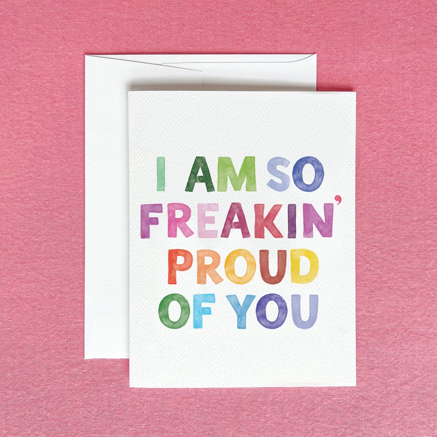 So Freakin' Proud of You Greeting Card | Graduation Card Gert & Co