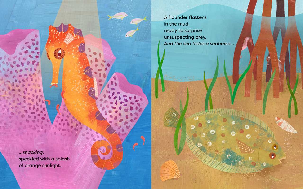 Sea Hides a Seahorse