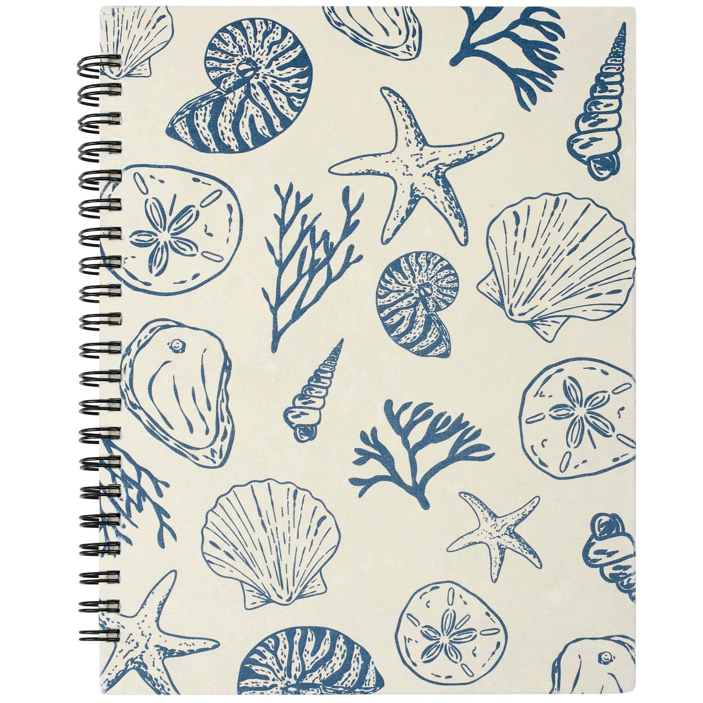 Seashells Spiral Notebook