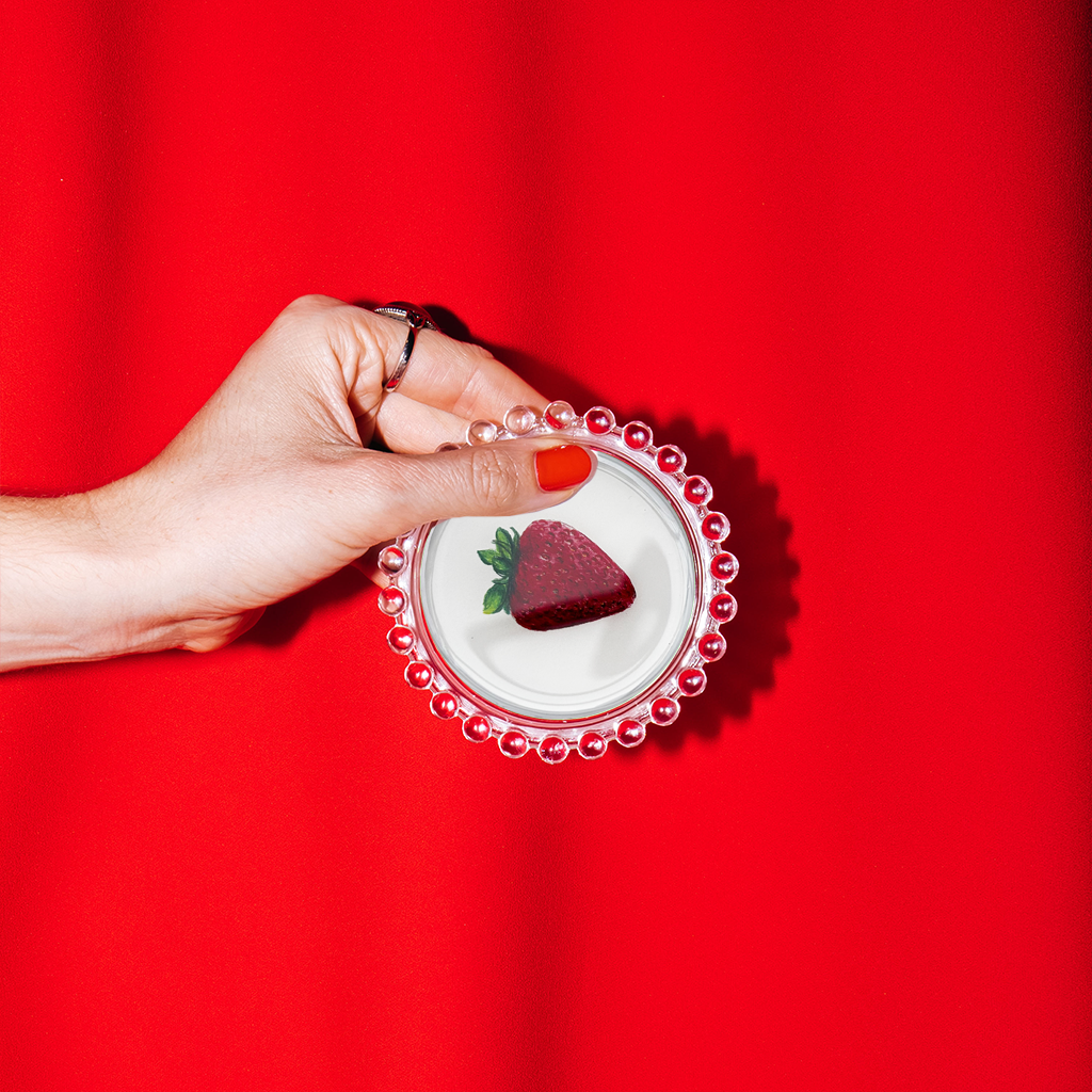 Strawberry Trinket Dish
