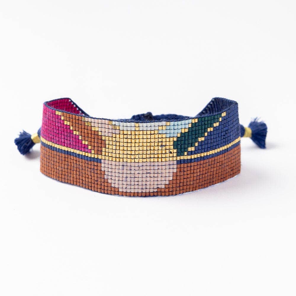Erin Sunrise Adustable Beaded Bracelet Multicolor INK + ALLOY