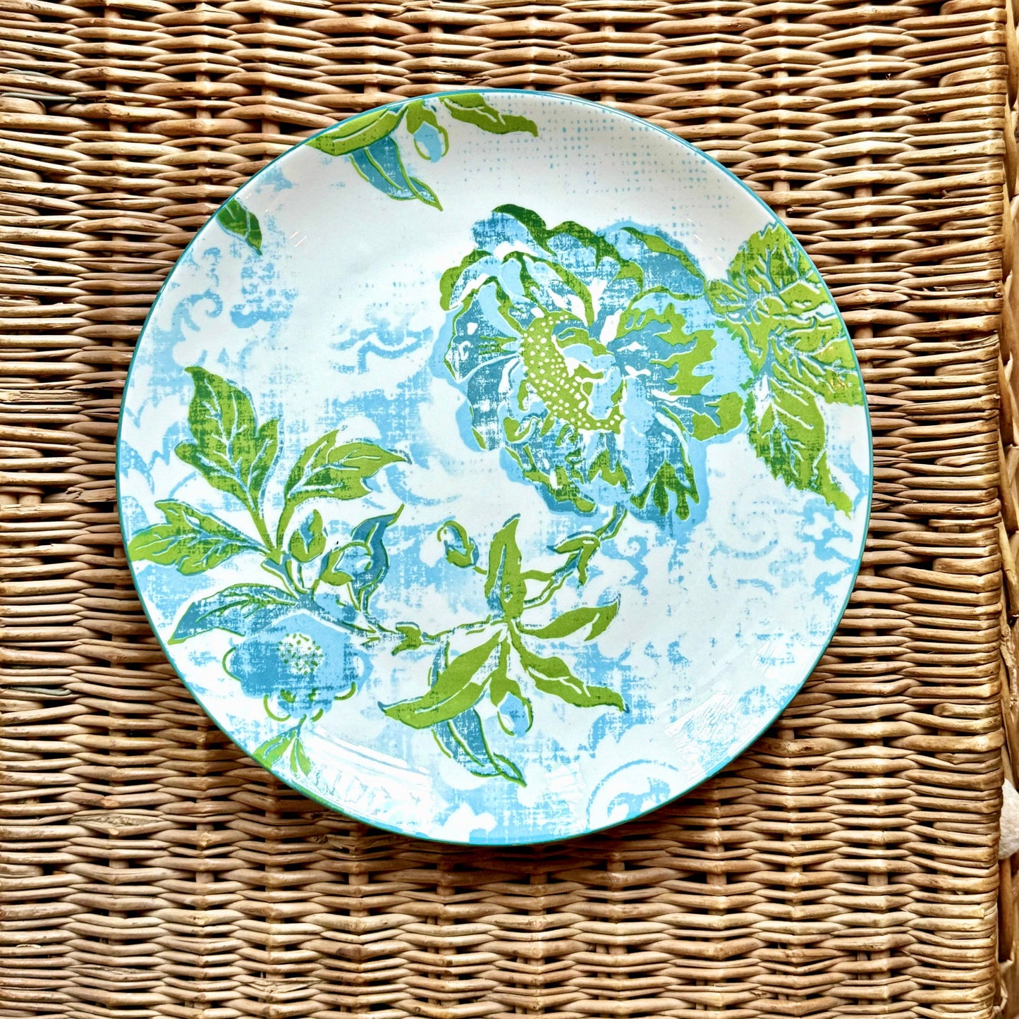 Plate Patina Vie Amendine Porcelain