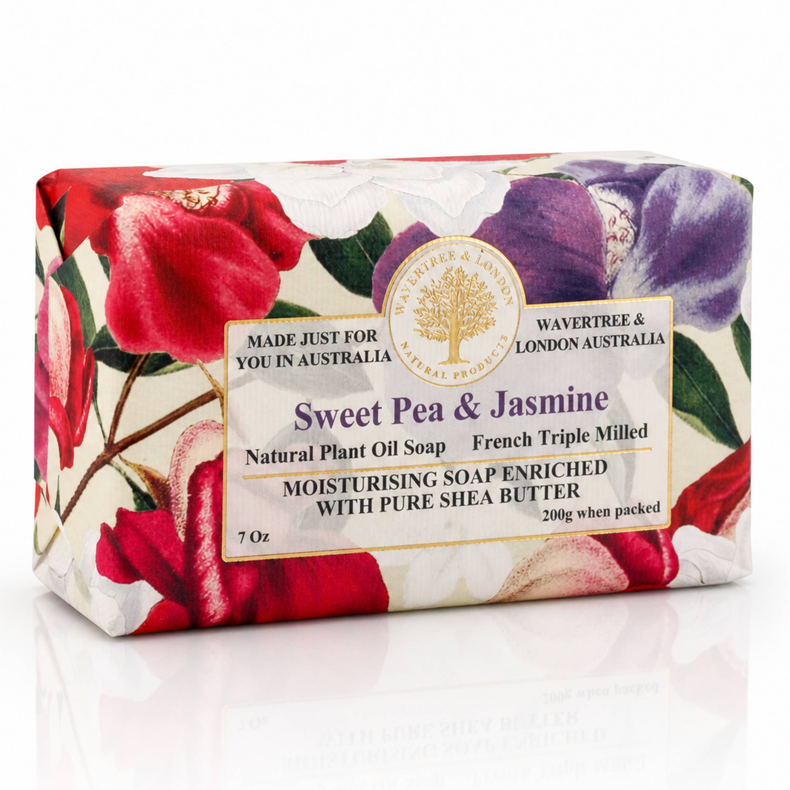 Sweet Pea & Jasmine Luxury Soap Bar
