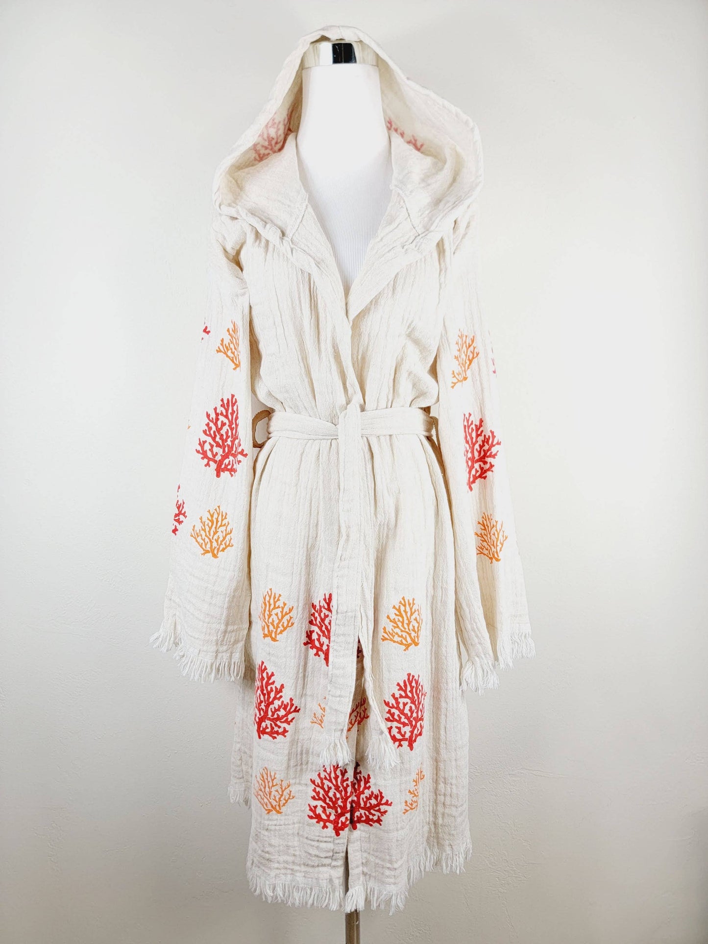 Muslin Robe, Beach robe, Bath robe and spa,Unisex Robe Reef