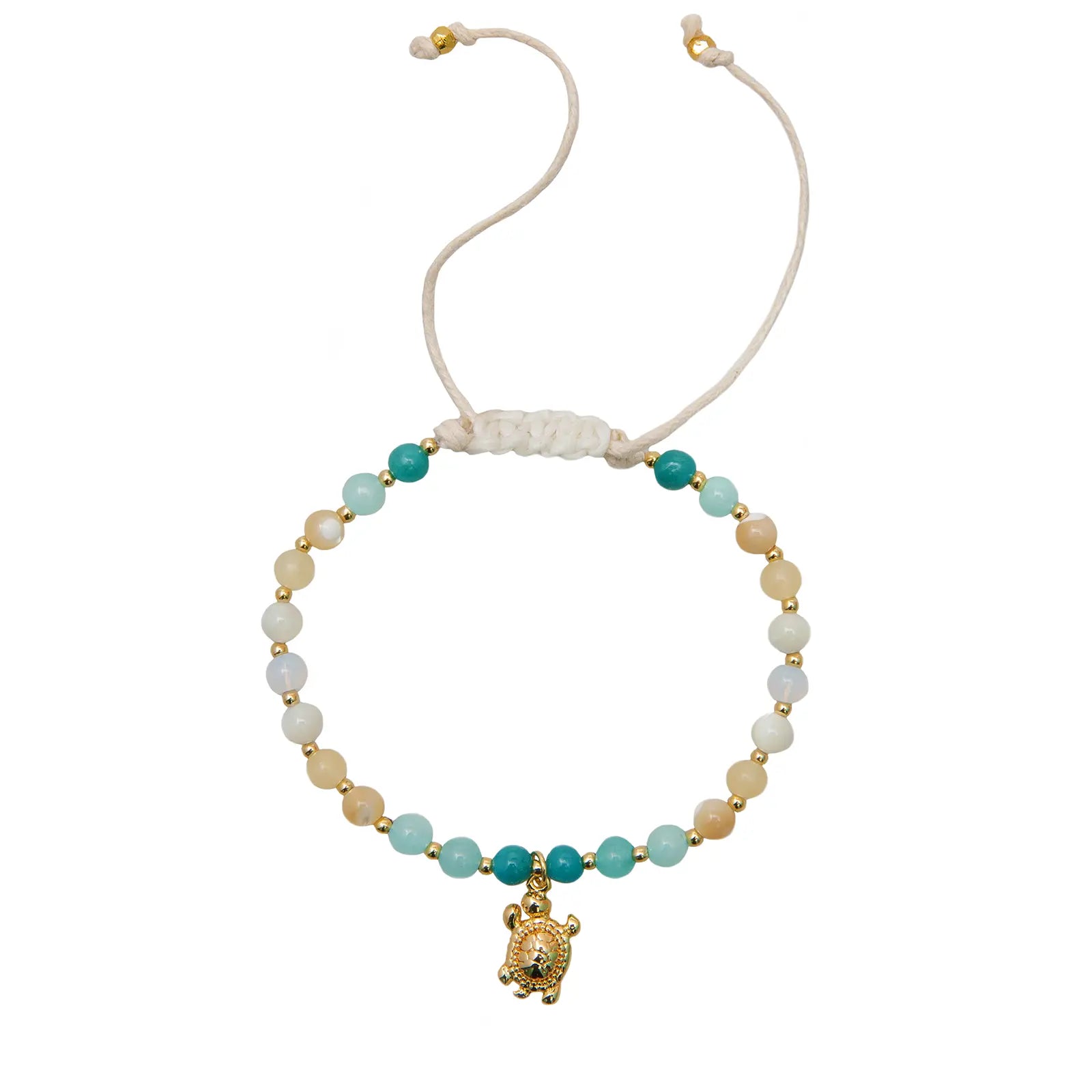 Go with the Flow Florida Charm Bracelet Lotus and Luna