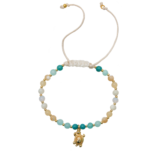 Go with the Flow Florida Charm Bracelet Lotus and Luna