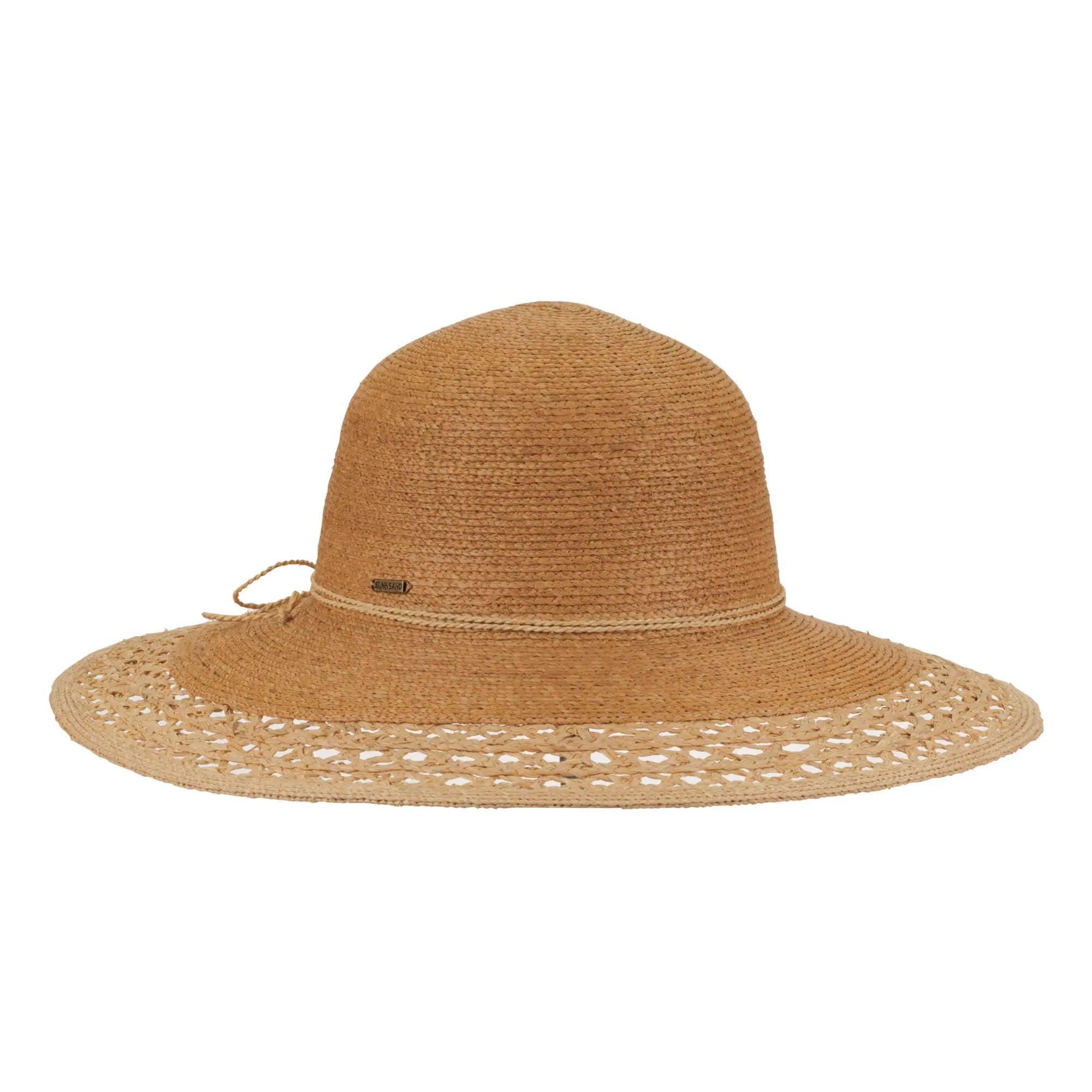 Tan, Raffia Floppy, Brim 4.5"