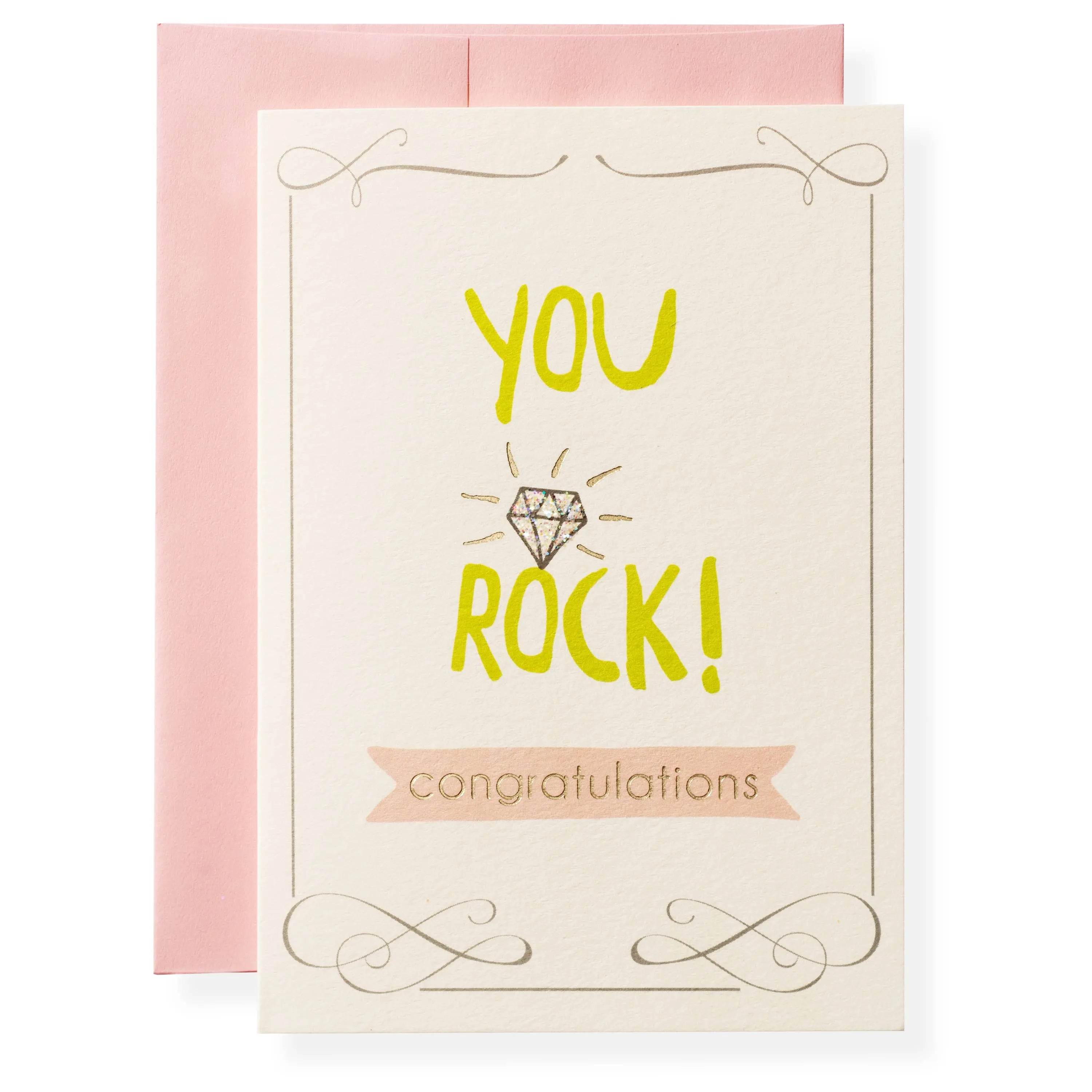 You Rock Greeting Card Karen Adams Designs