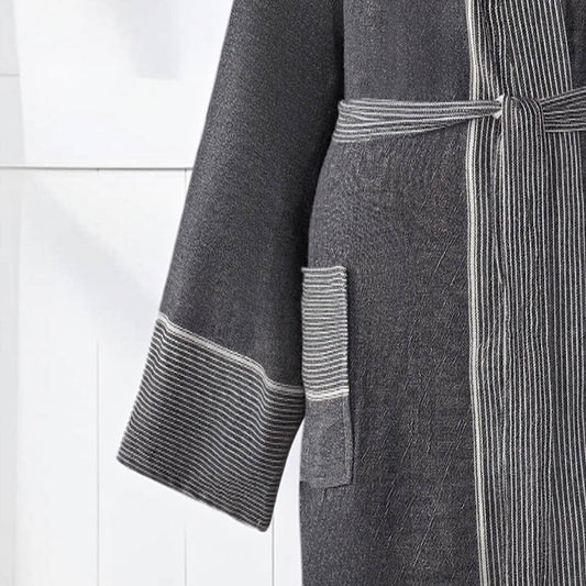 Bathrobe Turkish Cotton Light-Weight Summer Kimono Robe Kikoya
