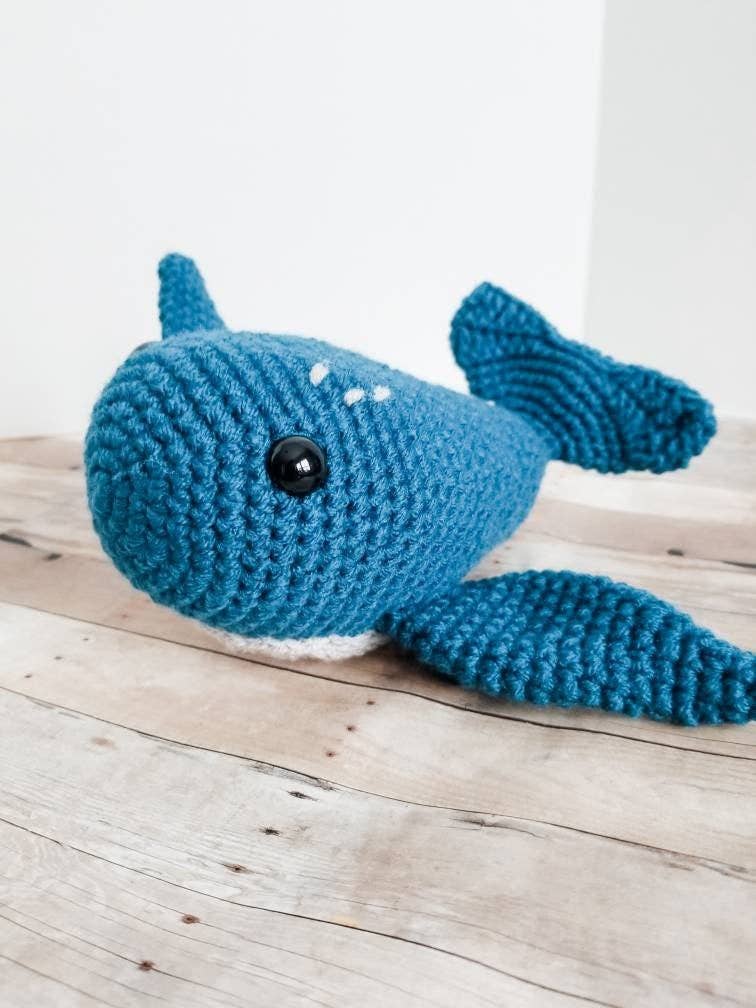Whale Crochet Stuffed Animal