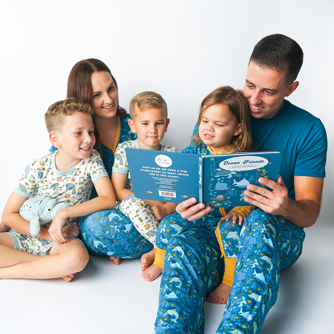 Ocean Friends Under the Sea Book Kids Board Book Emerson and Friends