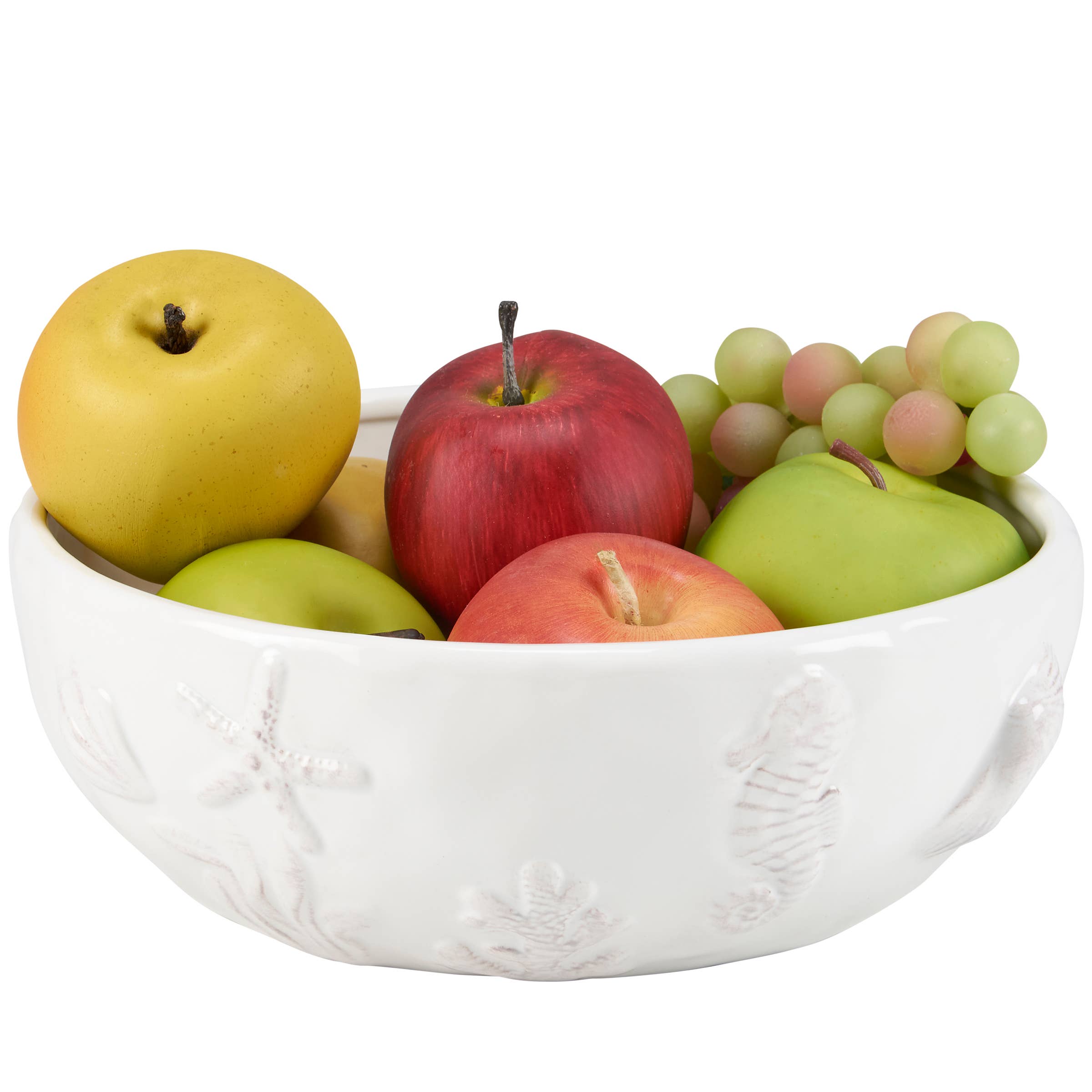 Embossed Beach Serving Bowl
