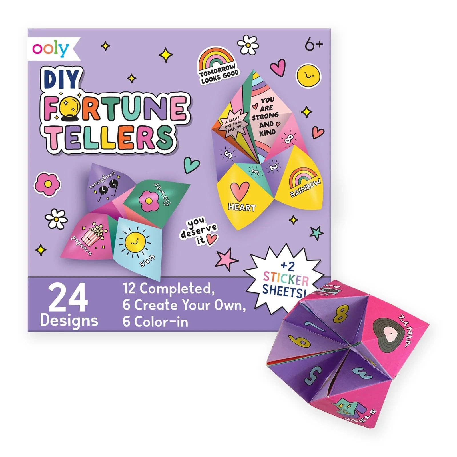 DIY Fortune Tellers - Set of 24 Designs OOLY