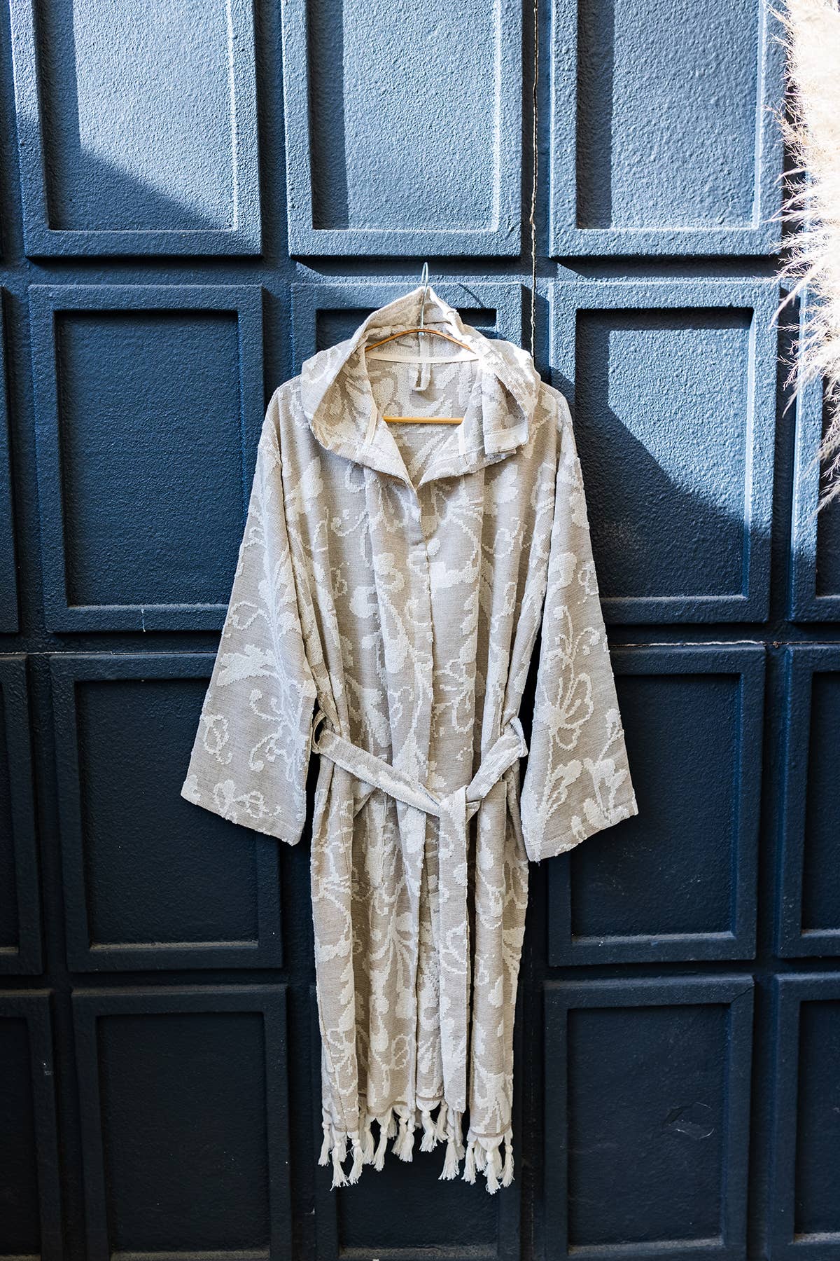 Raised Terry Bathrobe Turkish Cotton Light Quick-dry Resort Kikoya