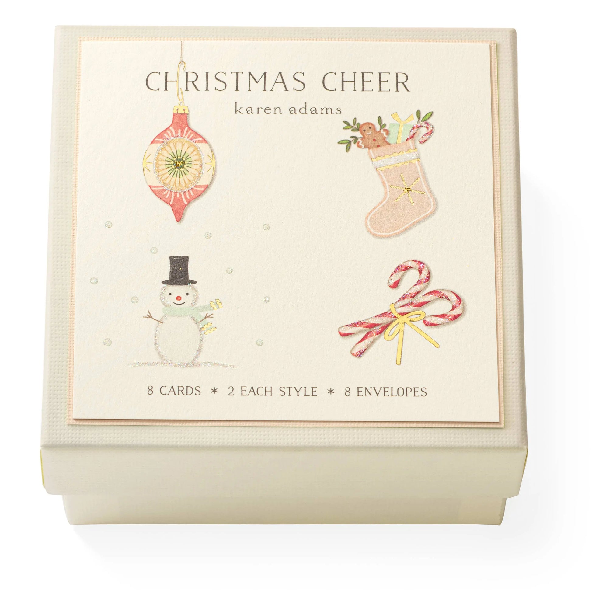 Christmas Cheer Gift Enclosure Box Karen Adams Designs