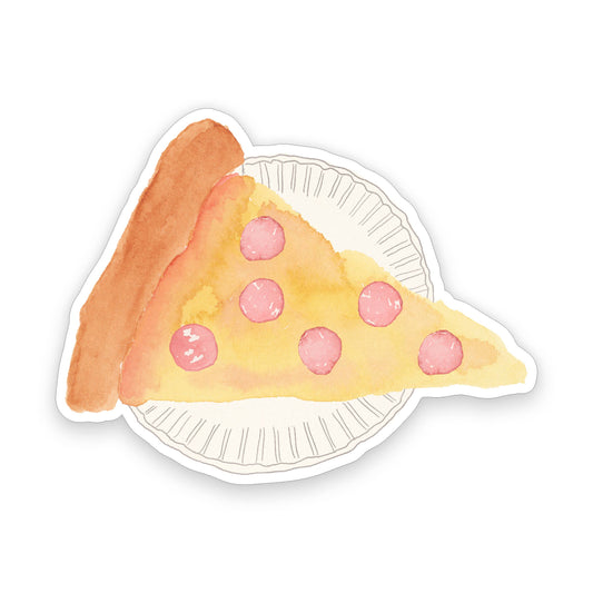 Pizza Slice Sticker | New York Pizza Sticker | 3" x 2.25" Gert & Co
