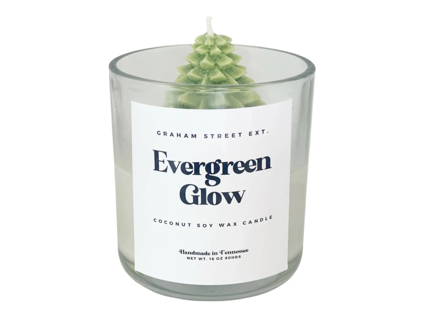 Evergreen Glow Dessert  Candle   Graham Street Ext.