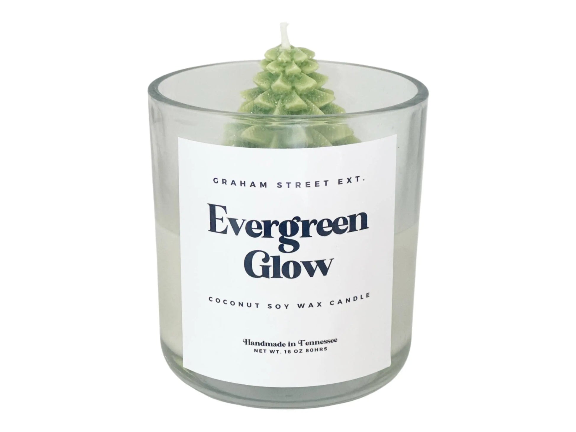 Evergreen Glow Dessert  Candle   Graham Street Ext.