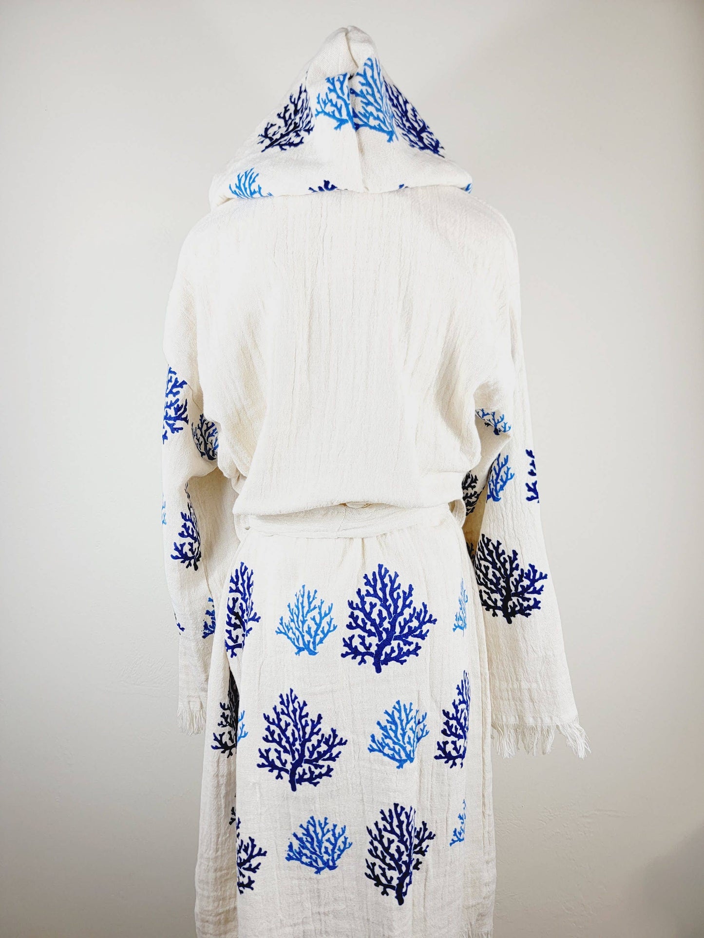 Muslin Robe, Beach robe, Bath robe and spa, Unisex Robe  