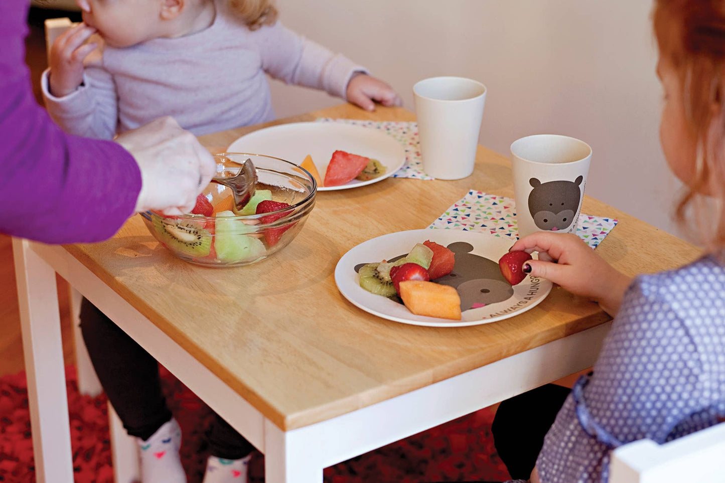 Animal Plates, Set of 4