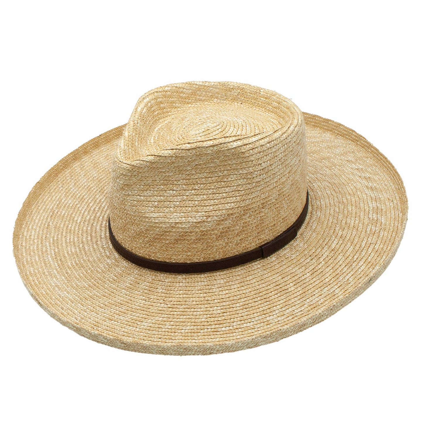 Charleston Braided Wheat Wide Brim Band Beach Resort Hat Peter Grimm