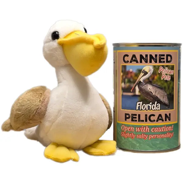 Pelican Pete Canned Pelican Plush Toy Canned Gifts
