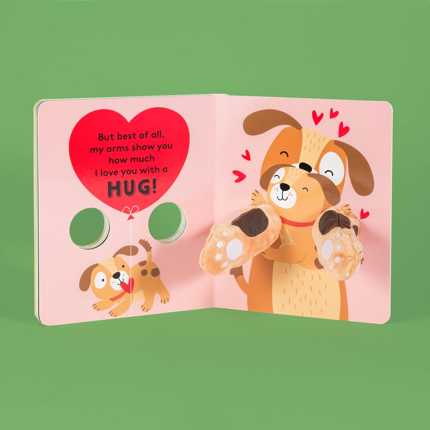 Hug Me Little Puppy: Finger Puppet Book Chronicle Books