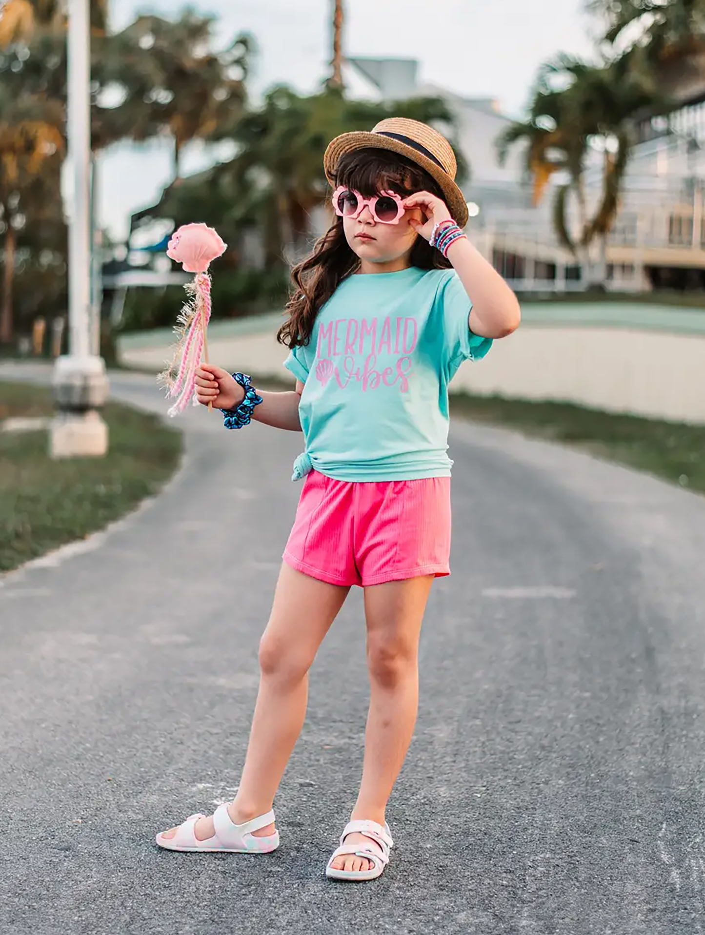 Mermaid Vibes | Baby, Toddler and Youth Girls Summer Tee