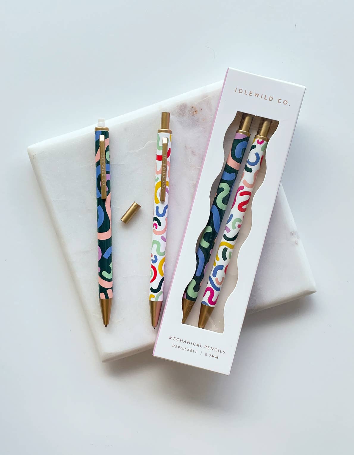Mechanical Pencils | Rainbow Squiggles Idlewild Co.