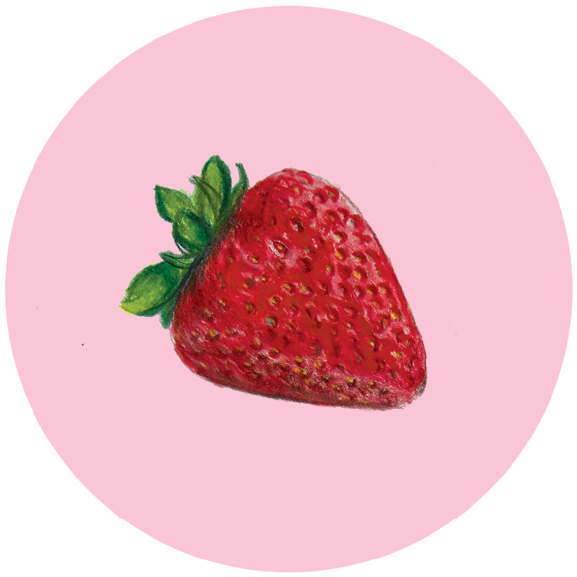 Strawberry Trinket Dish