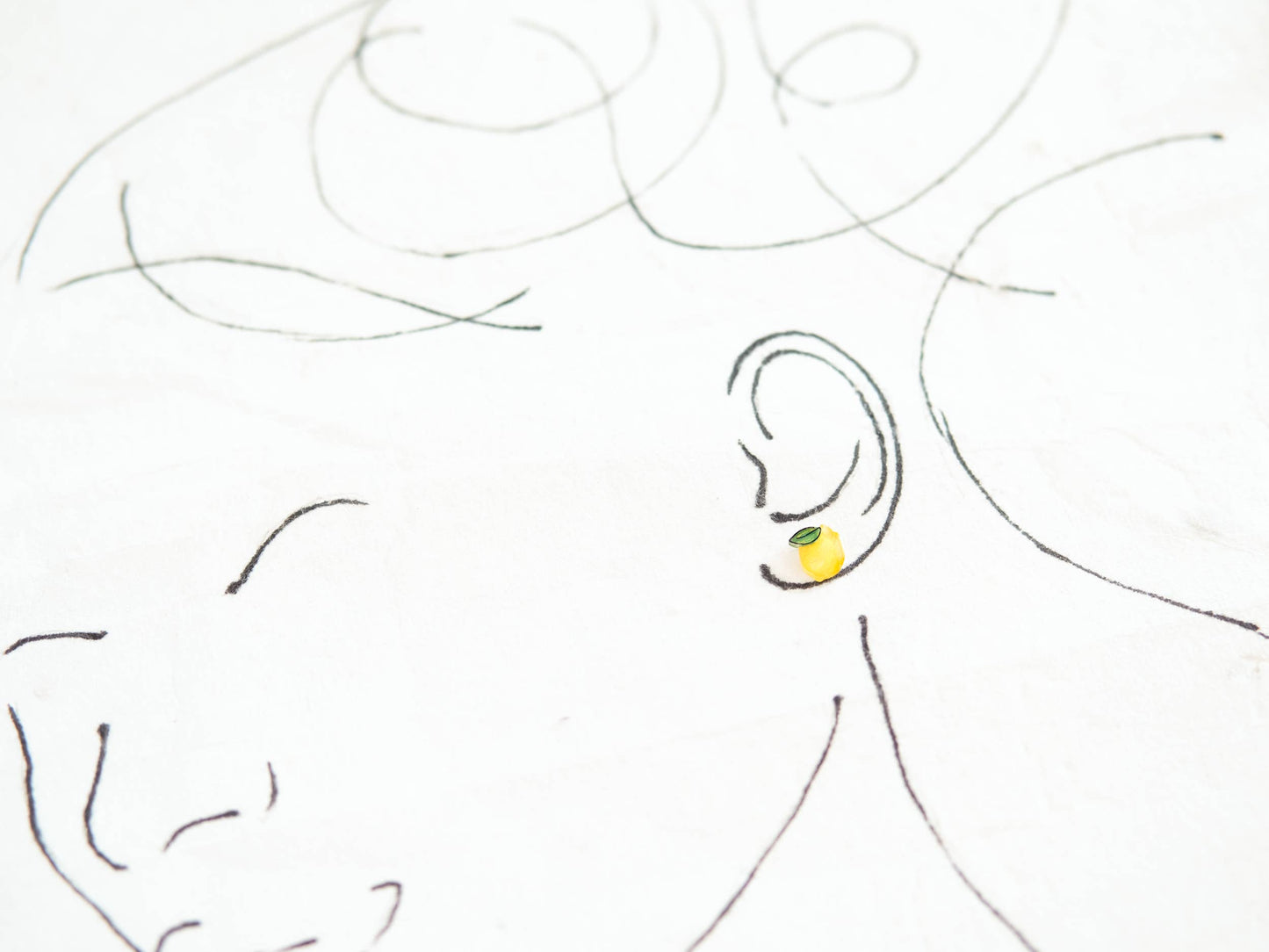 Mini Fruit Stud Earrings - Set of 5 Mix and Match