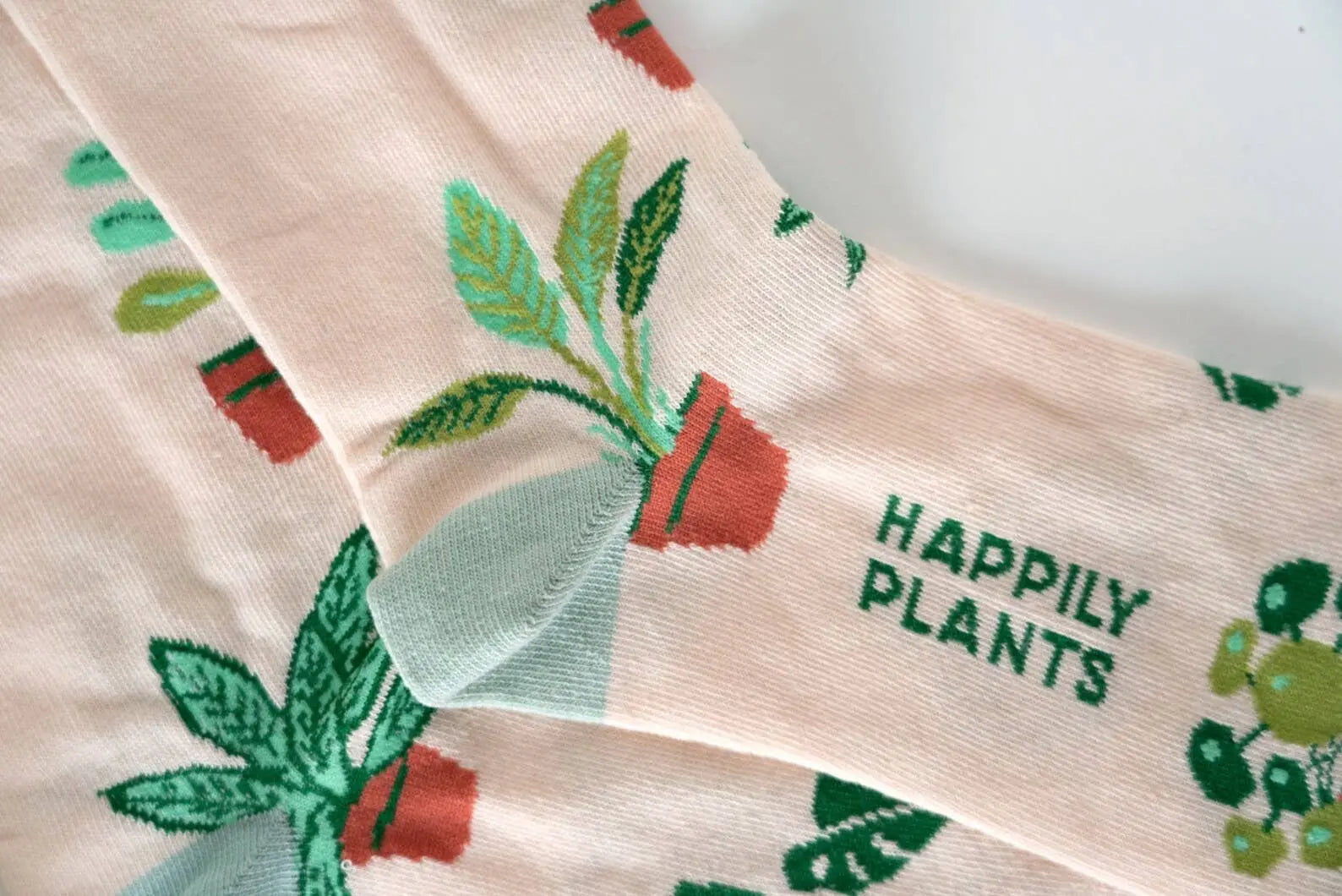 Plant Socks - Cotton Blend Happily Plants