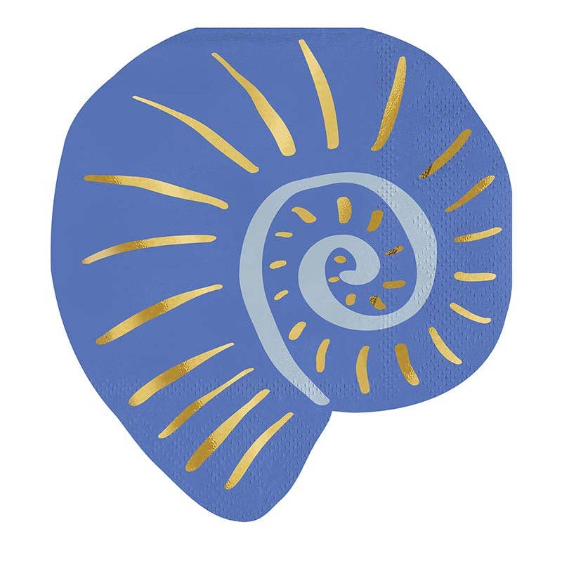 Conch Foil Shaped Napkins
