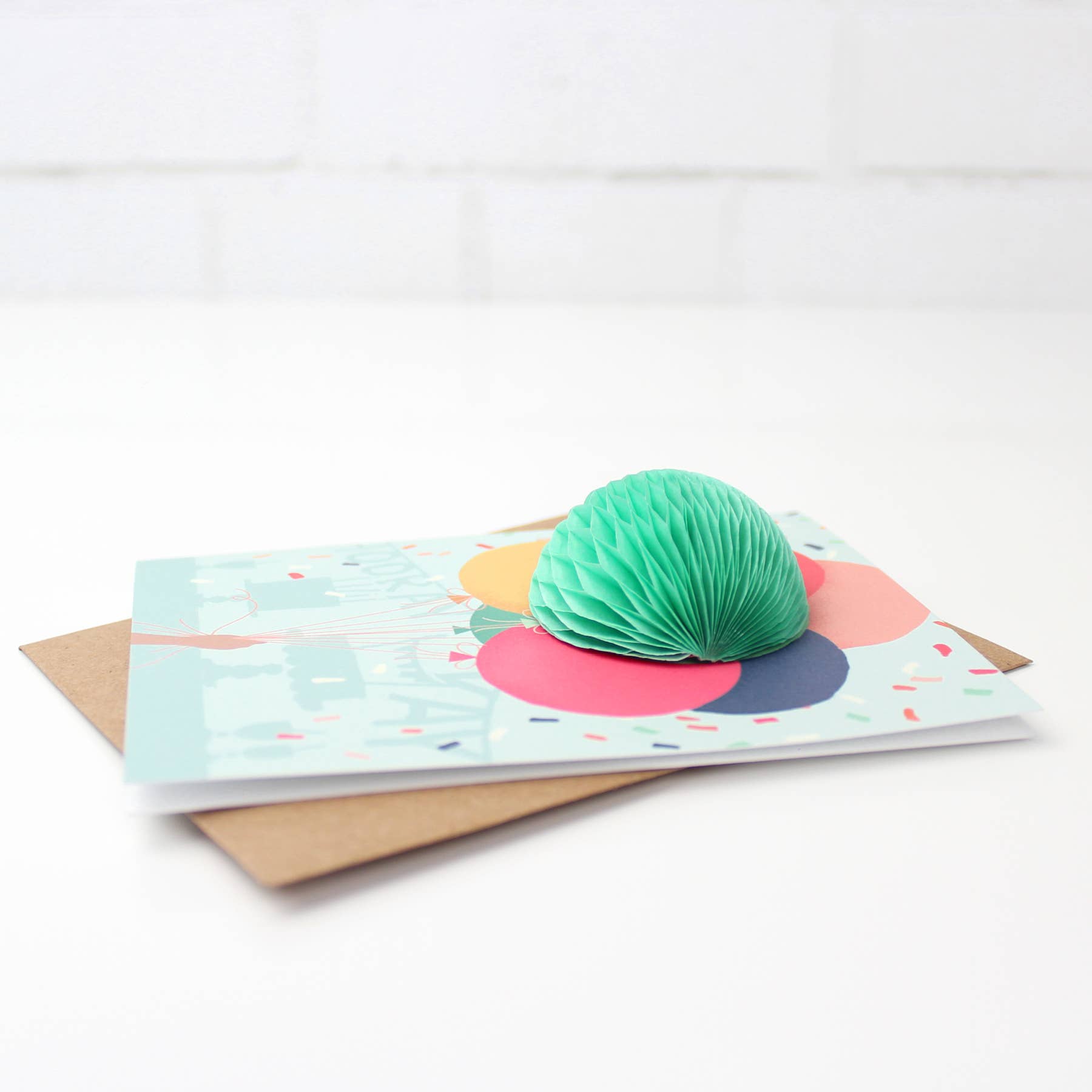 Balloon Bunch - Birthday Pop-up Card