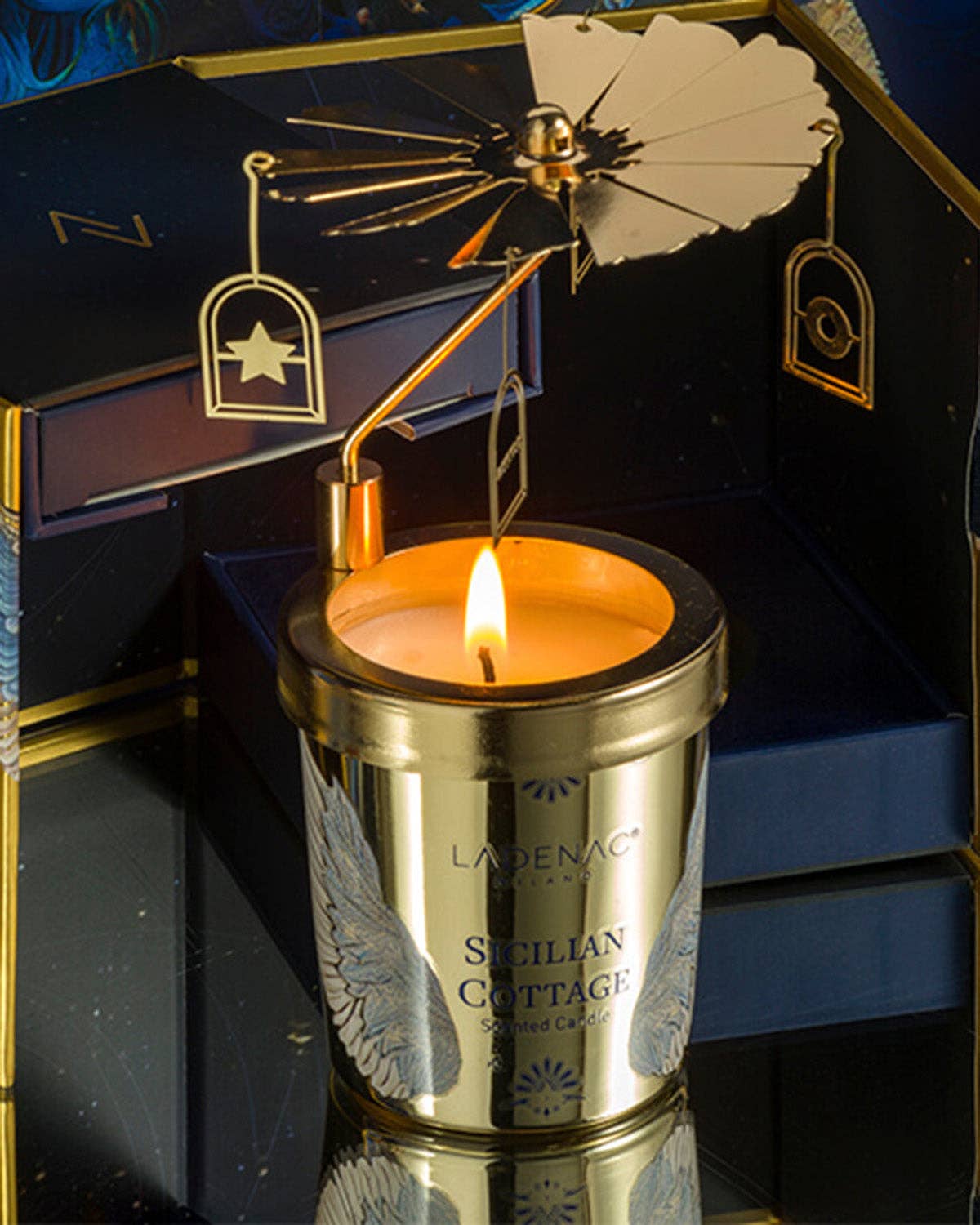 SICILIAN COTTAGE Carousel Candle in Jar
