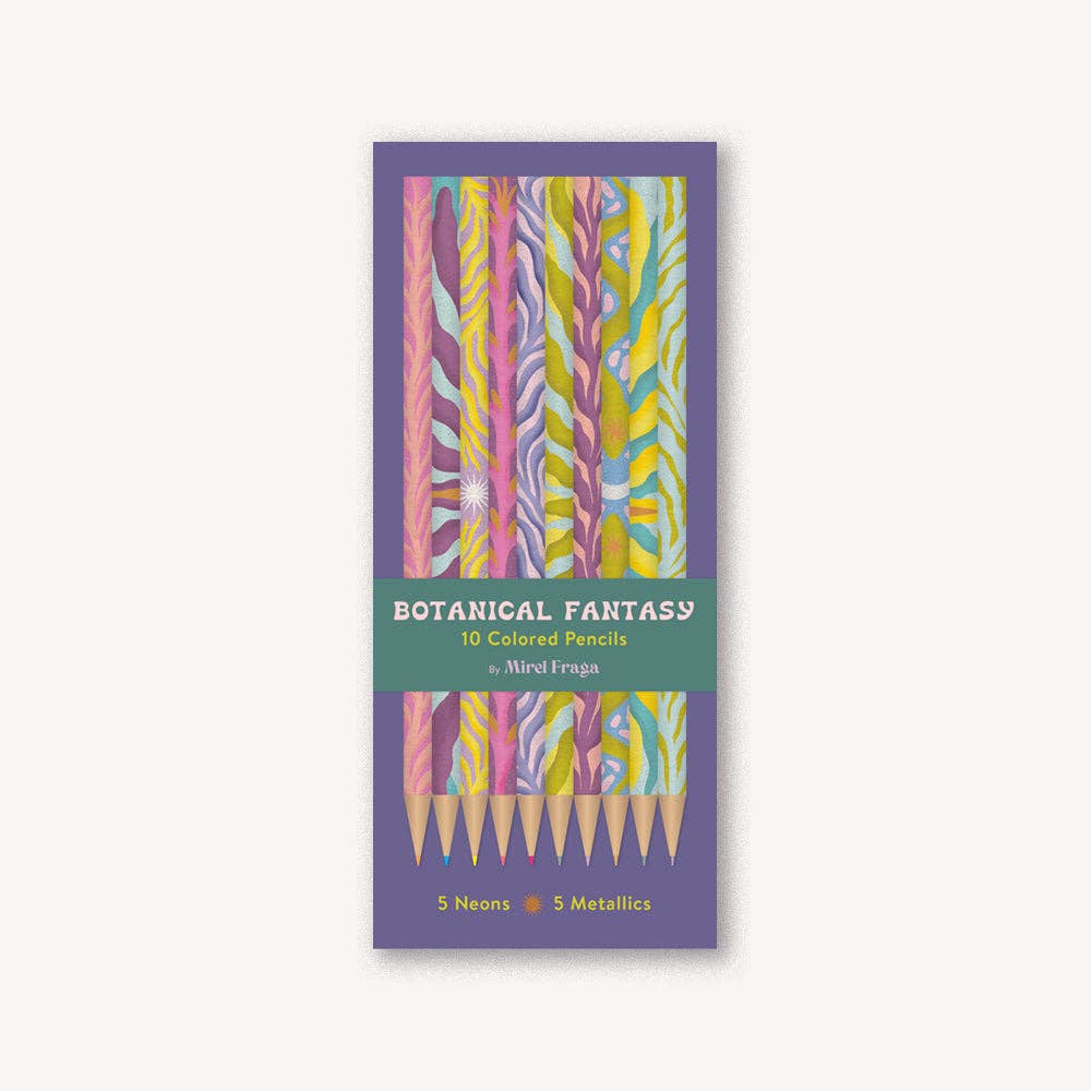 Botanical Fantasy: 10 Colored Pencils Chronicle Books