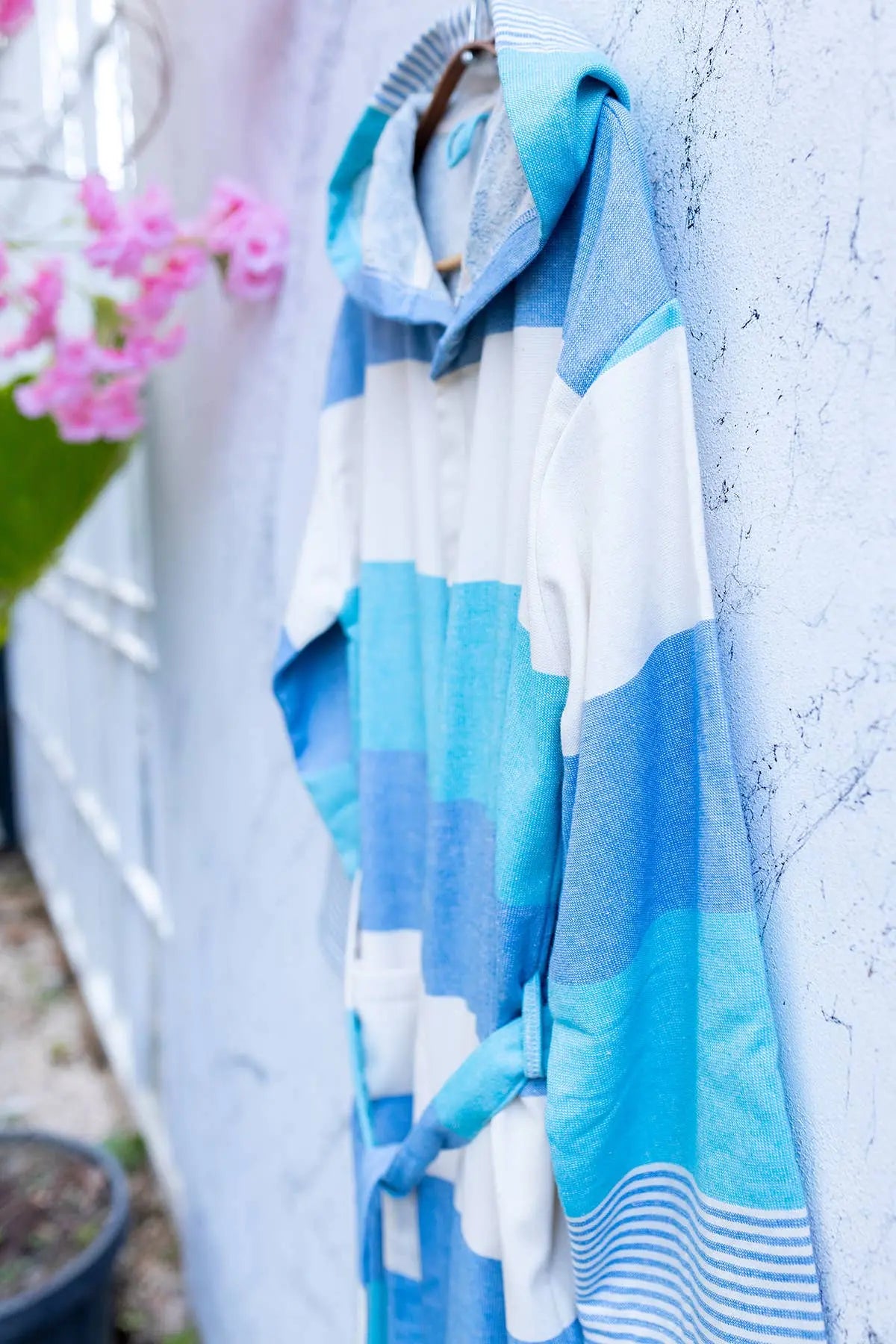 Bathrobe Turkish Cotton Light Weight Quick dry Resort Robe Kikoya