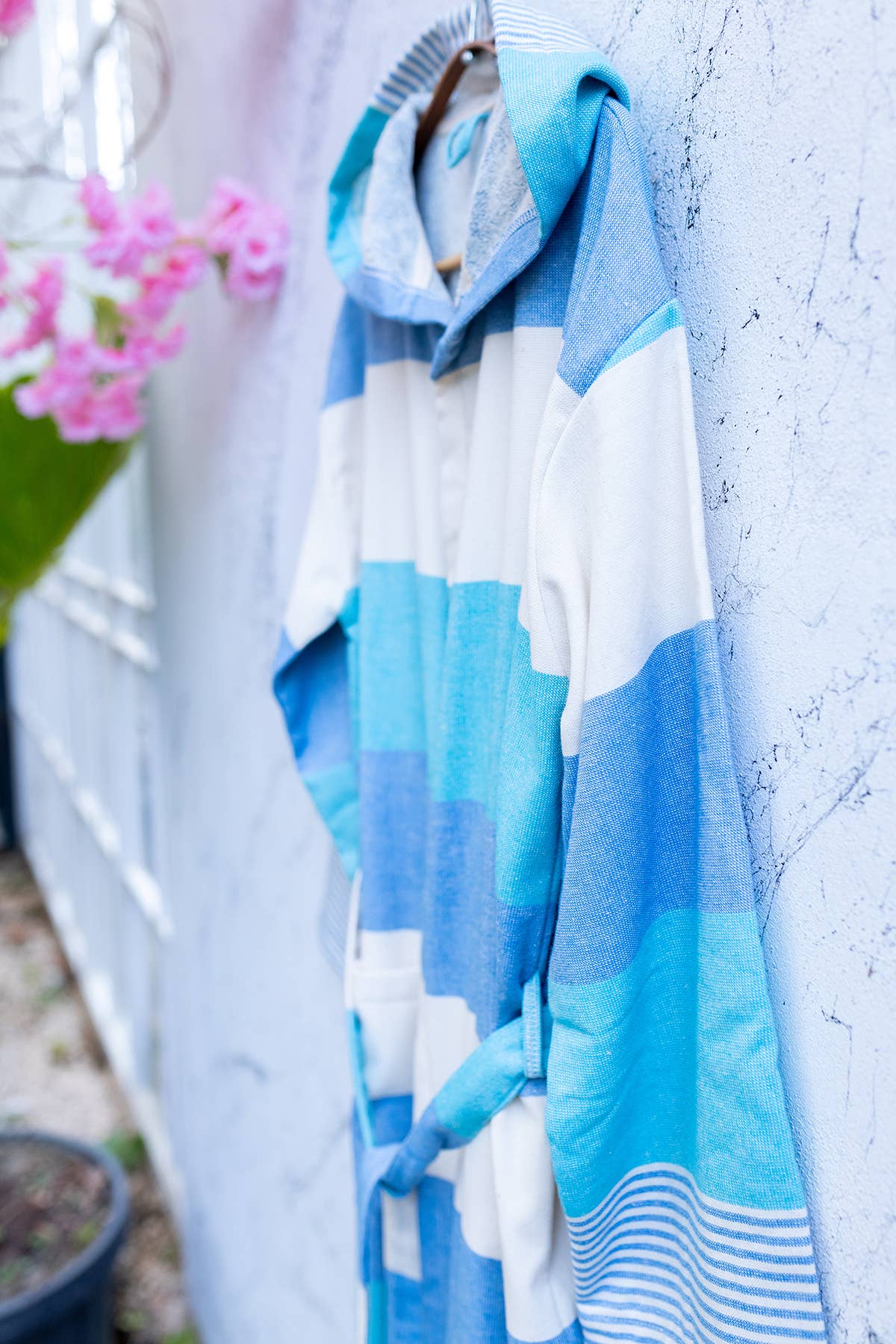 Bathrobe Turkish Cotton Light Weight Quick dry Resort Robe