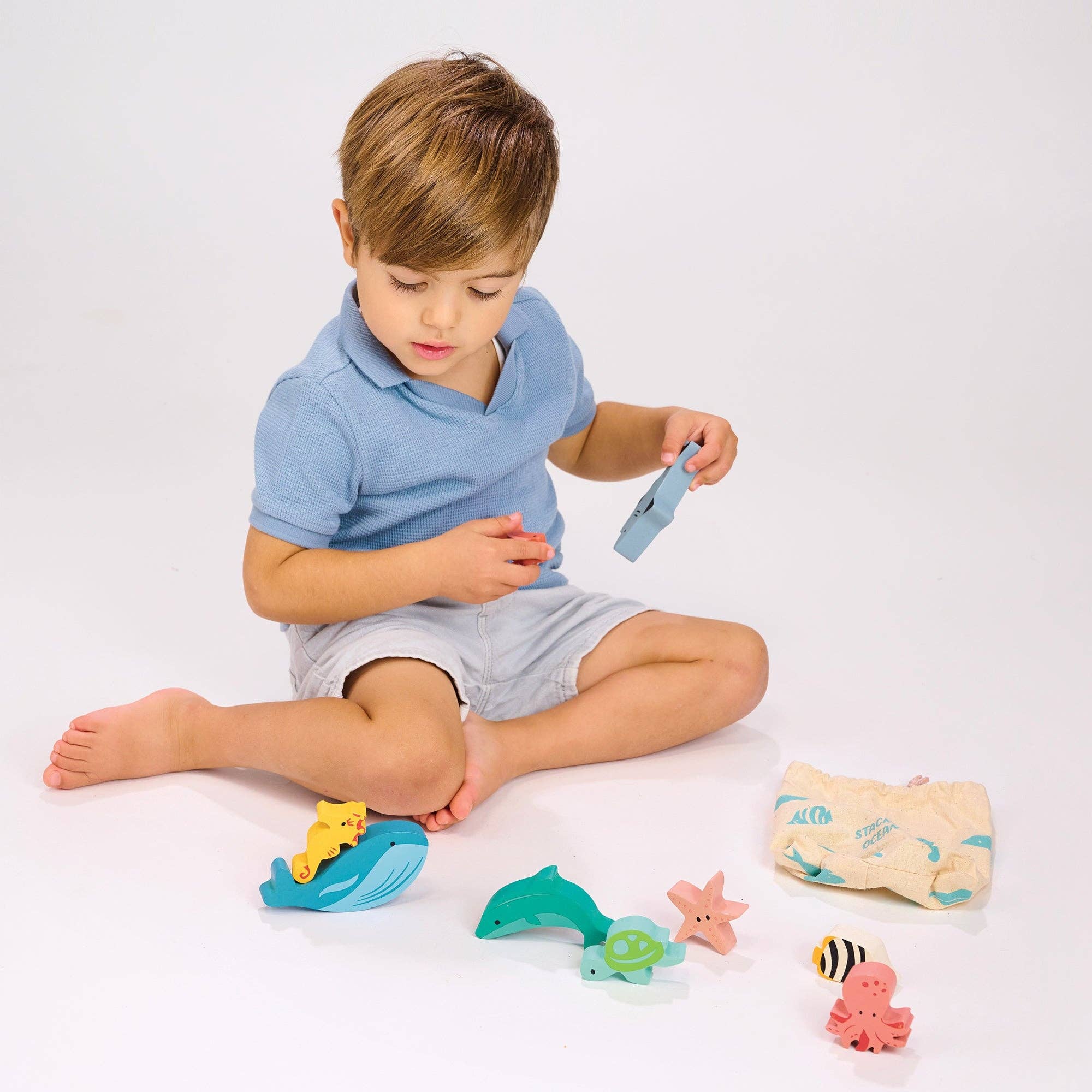 Happy Stacking Ocean Mentari Toys
