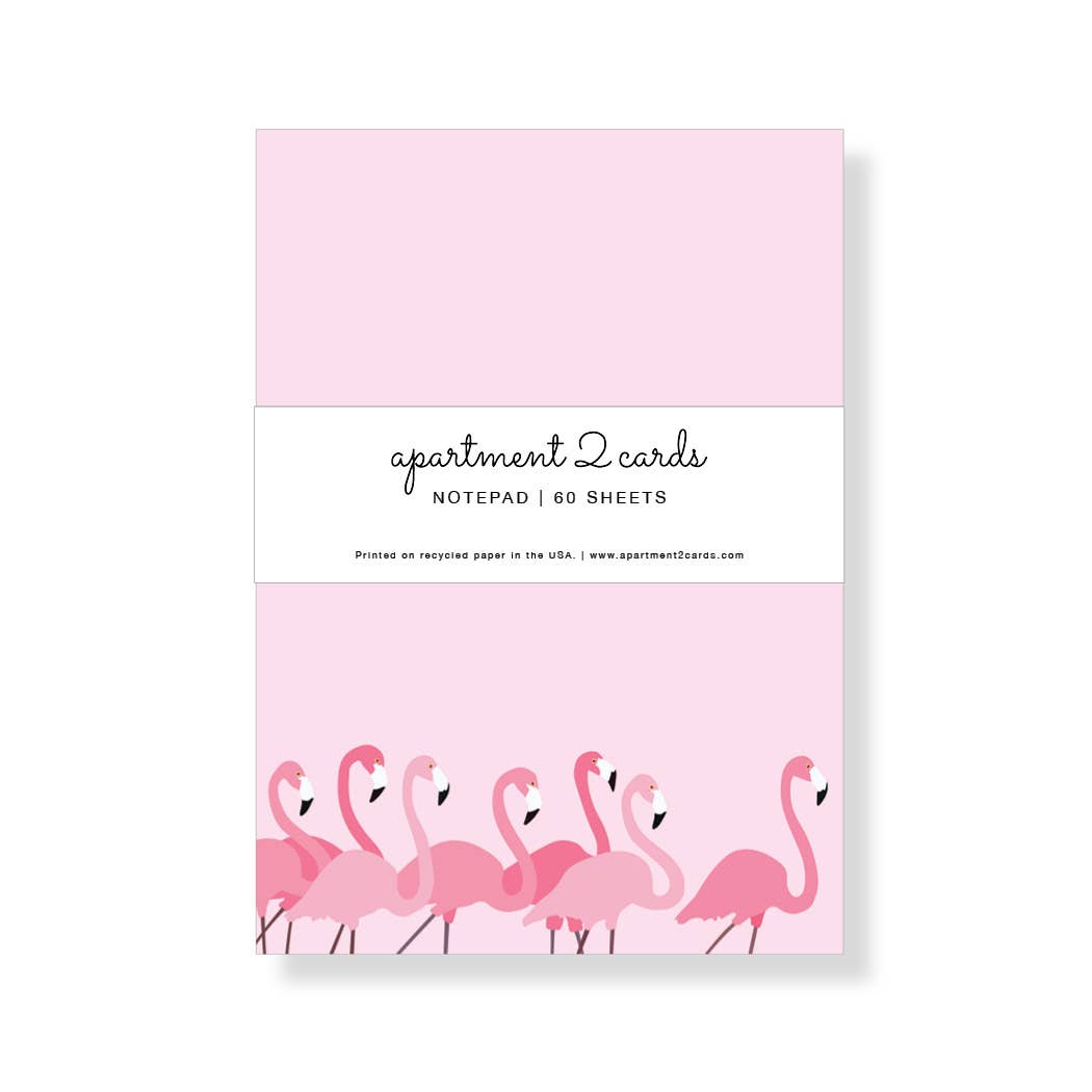 Flamingo 4.75x6.5" Notepad