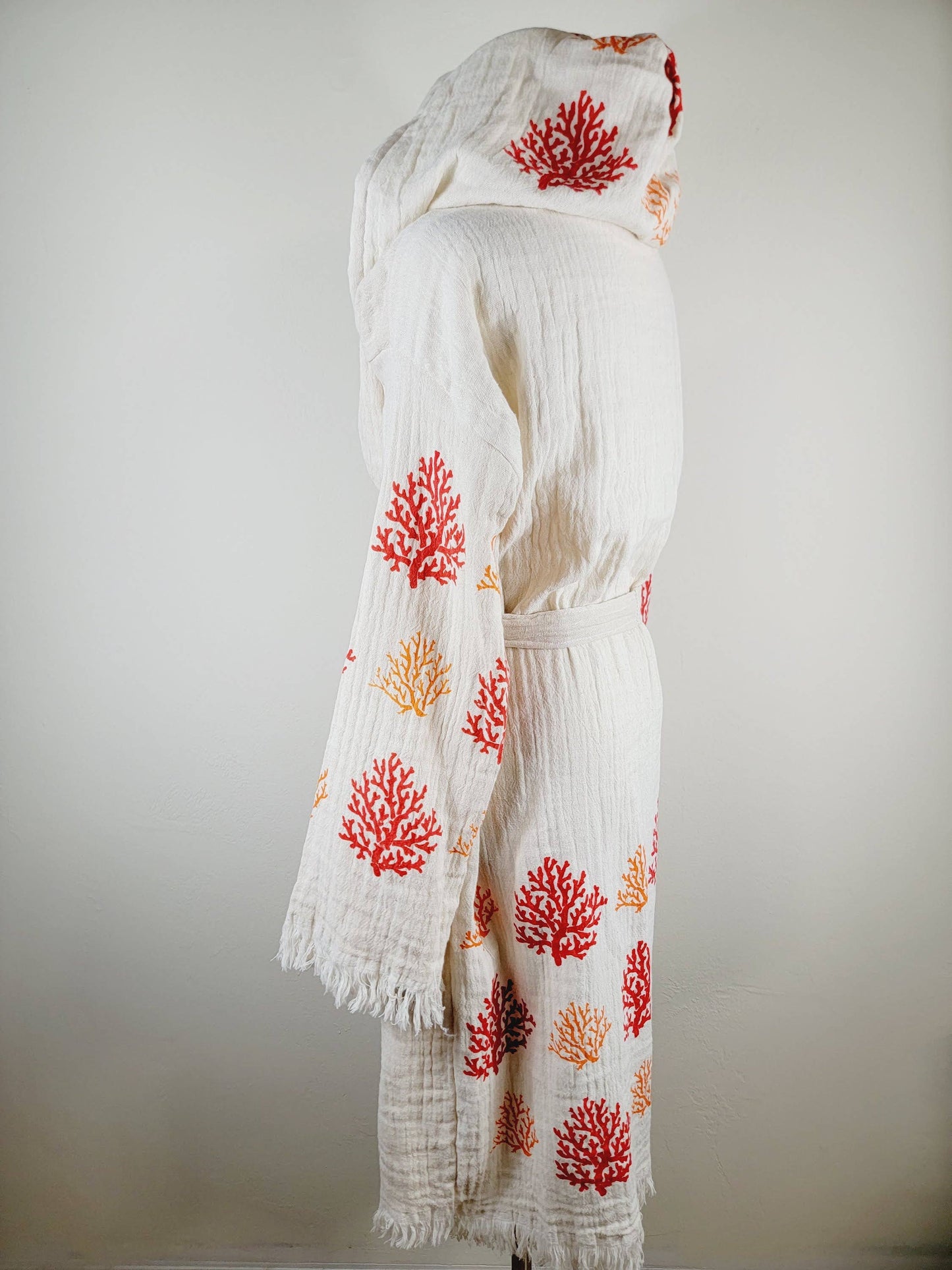 Muslin Robe, Beach robe, Bath robe and spa,Unisex Robe Reef
