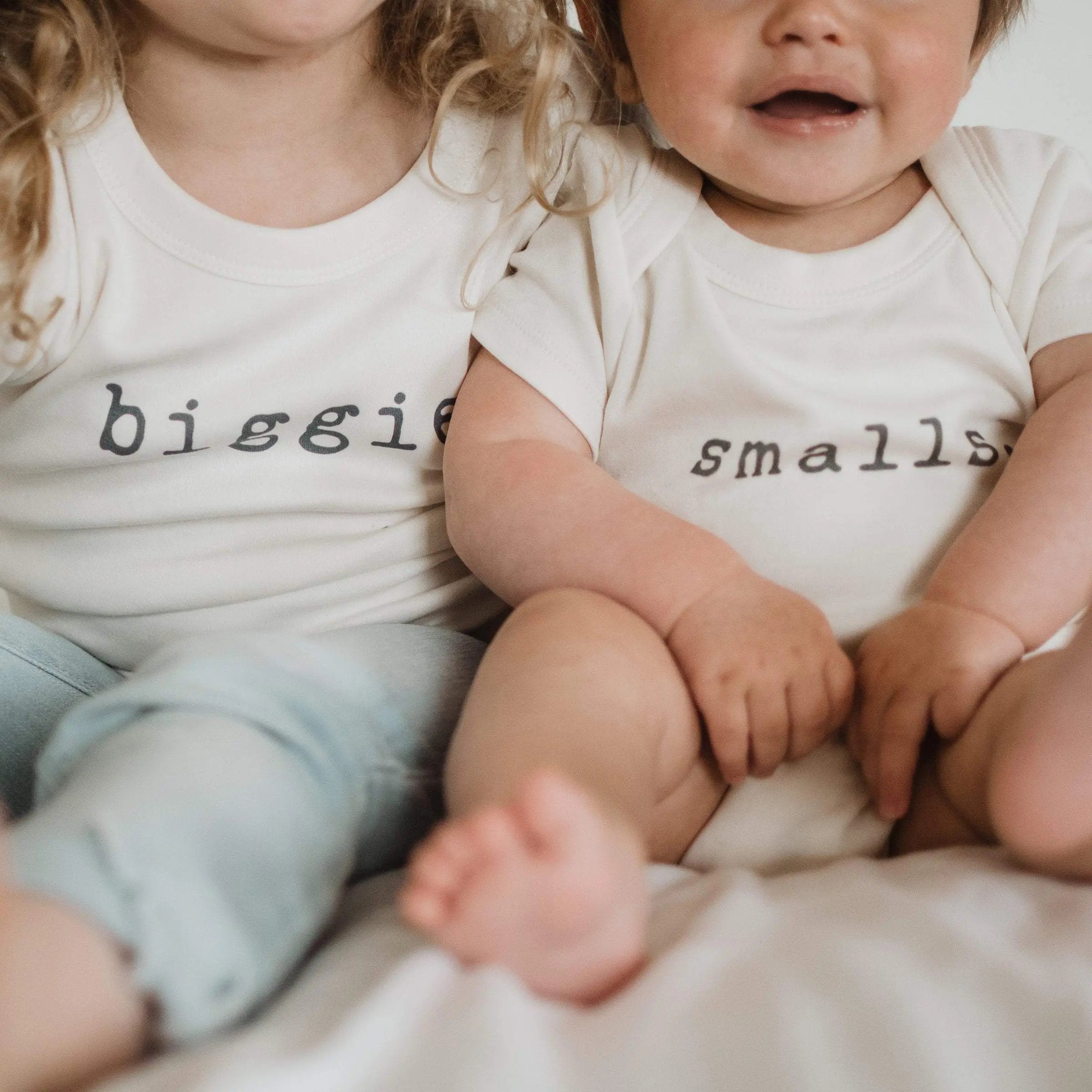 Smalls Baby graphic organic bodysuit Finn + Emma