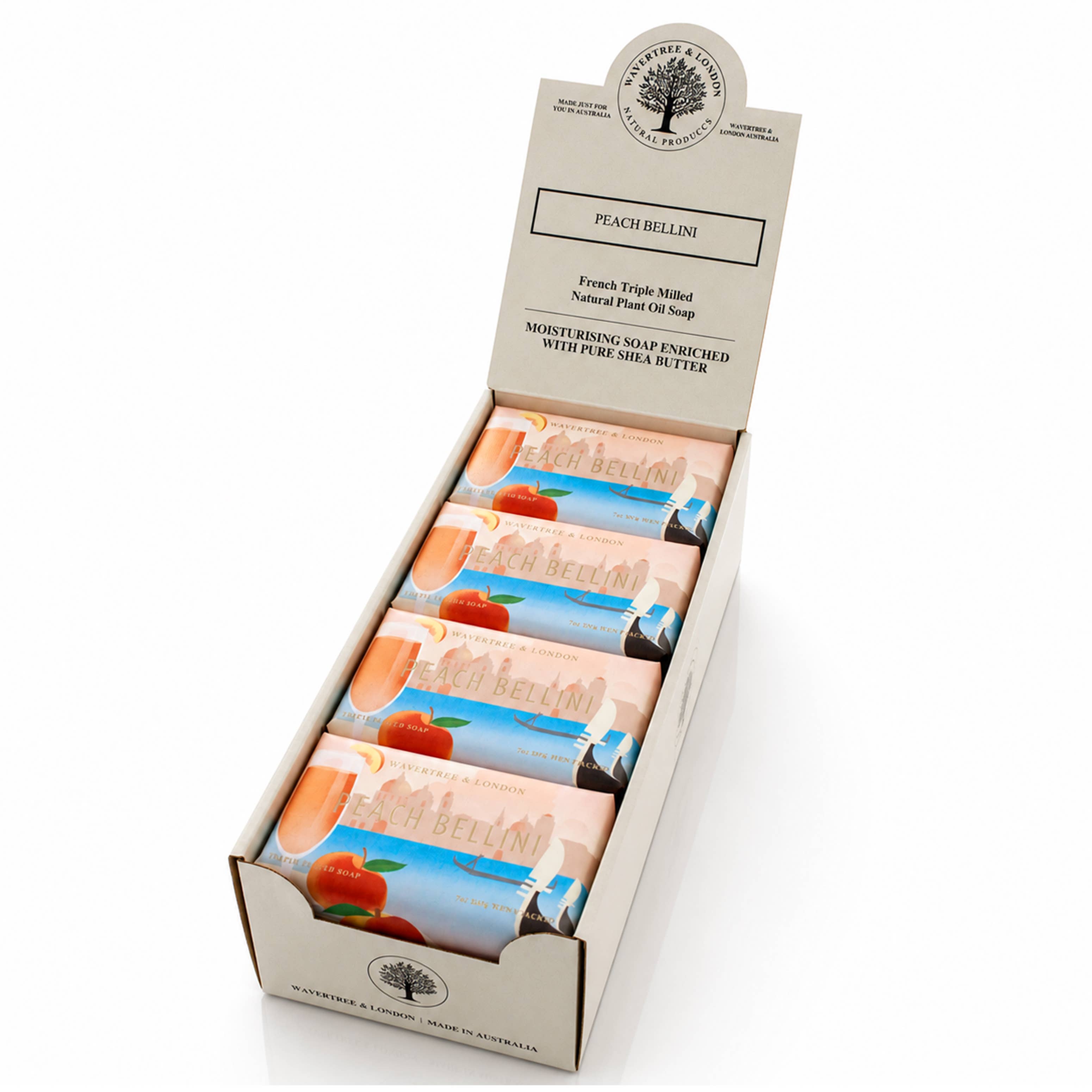 Peach Bellini Luxury Soap Bar