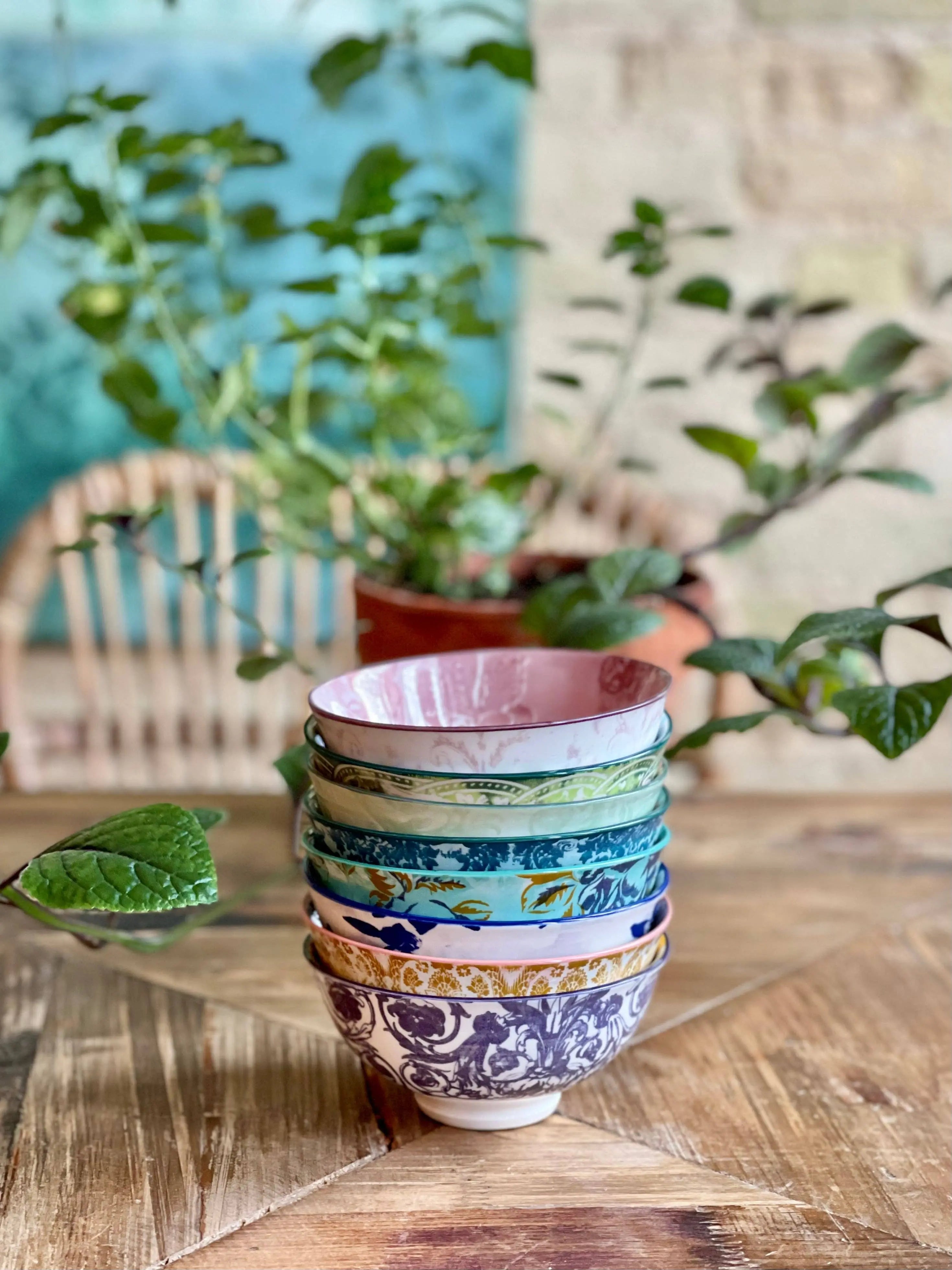 Patina Vie Artisan Tidbit Bowls Various Colors Patina Vie