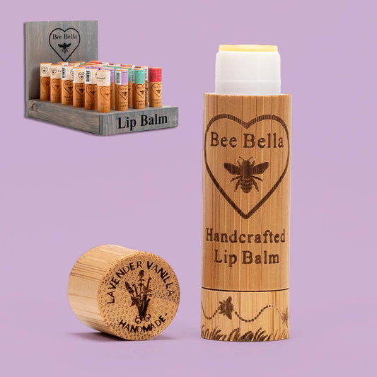 Lavender Vanilla Lip Balm Bee Bella