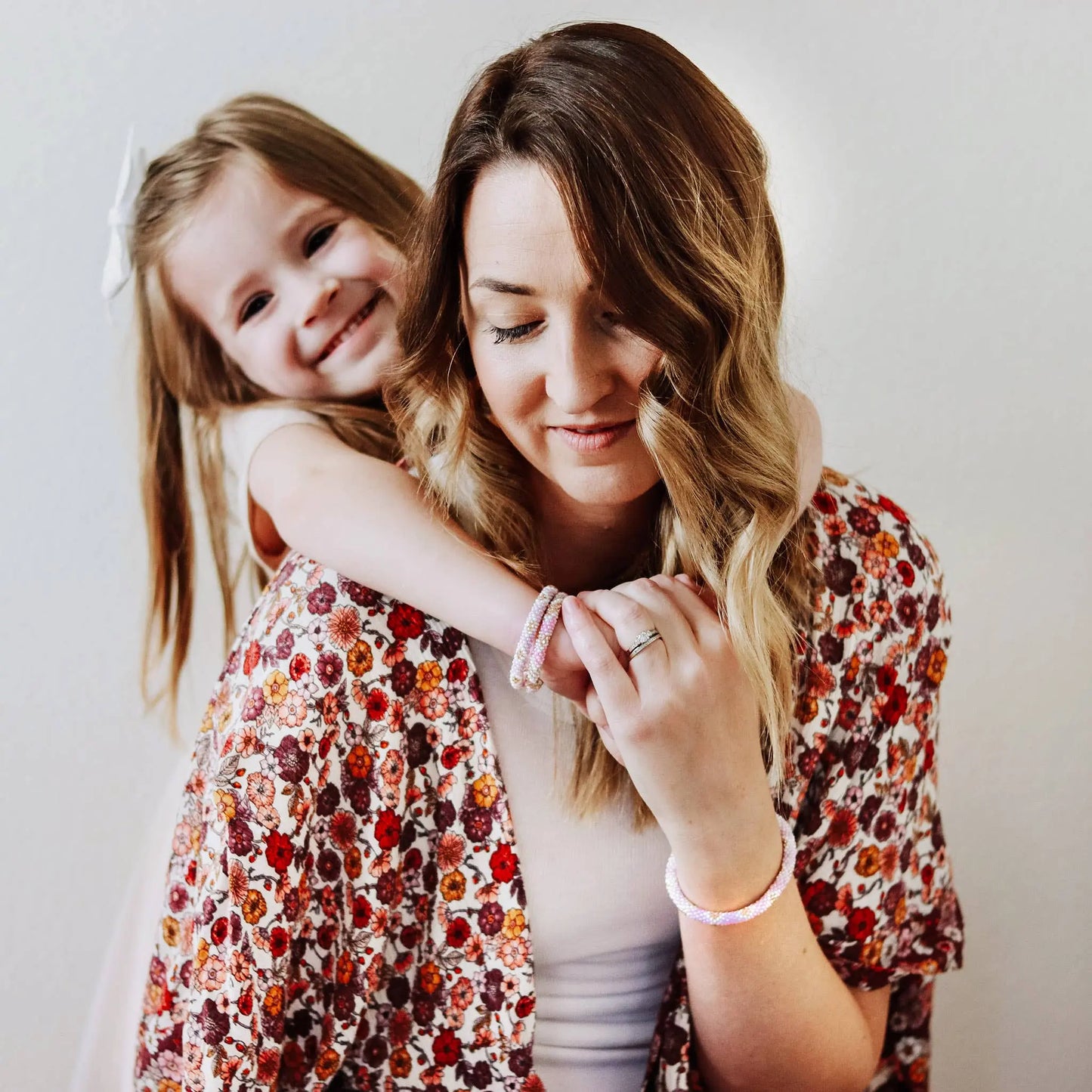 Mommy & Me Bracelets Orchid Aid Through Trade
