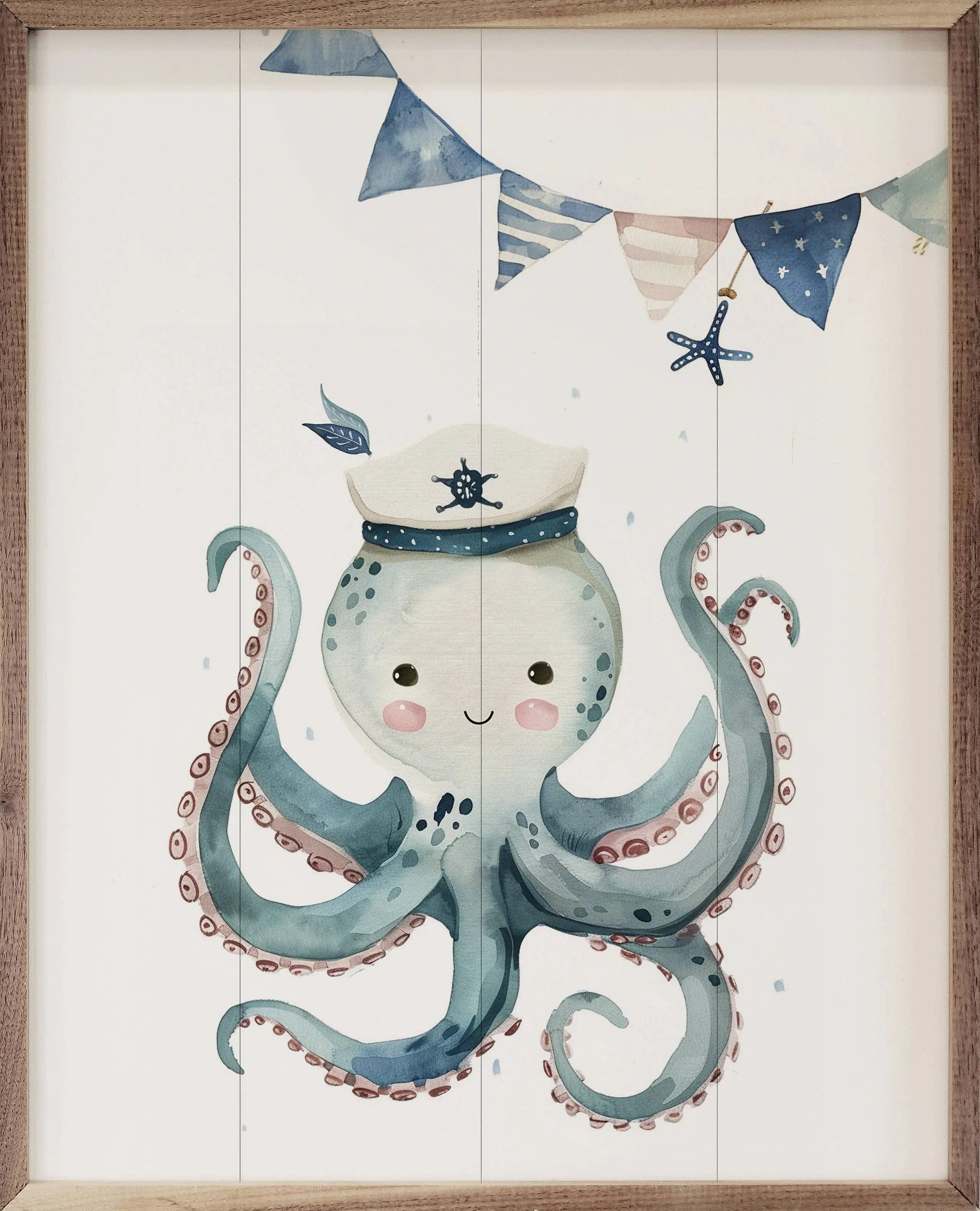 Cute Sailor Octopus Kendrick Home