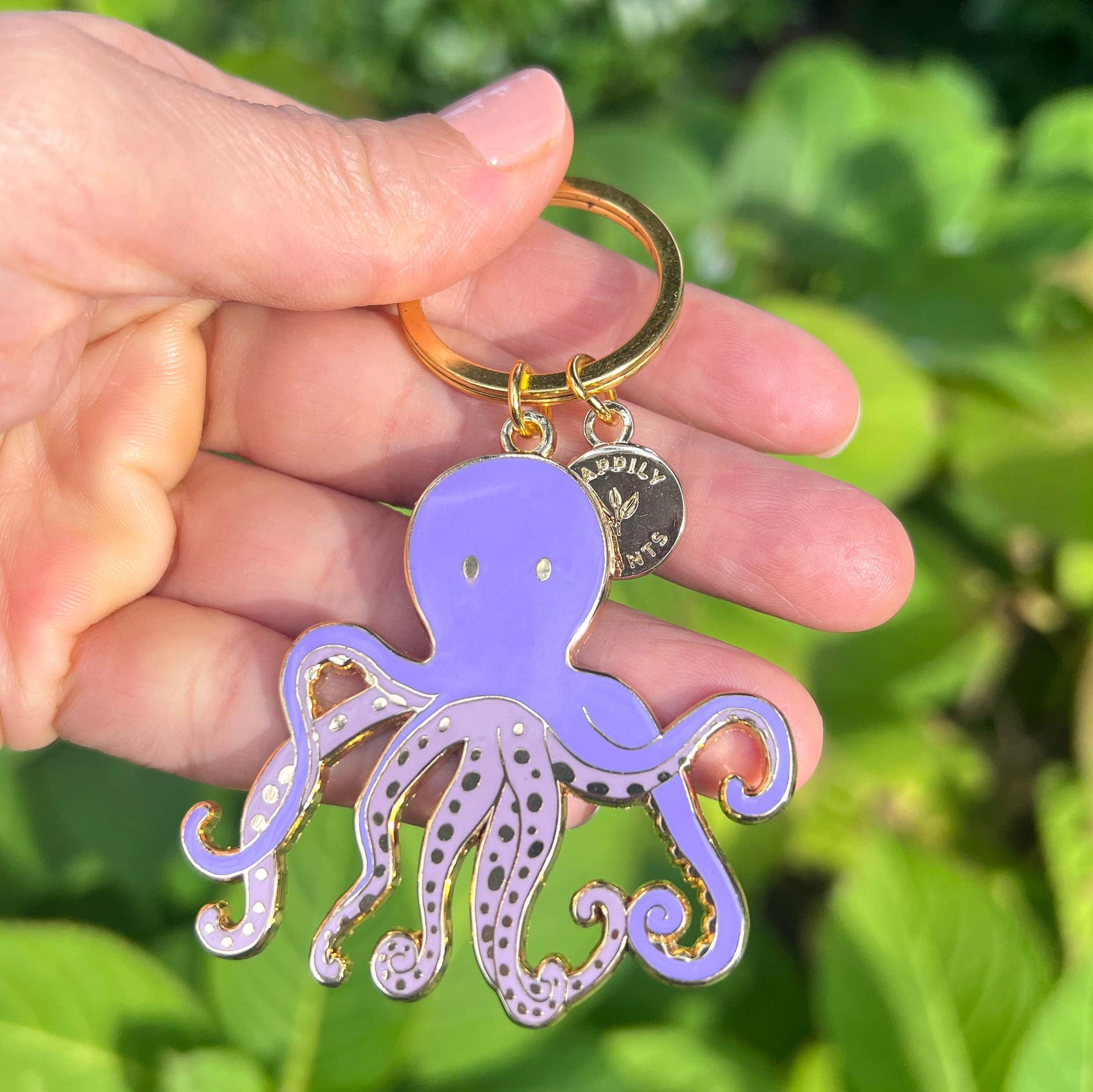 Octopus Keychain & Bag Charm Happily Plants