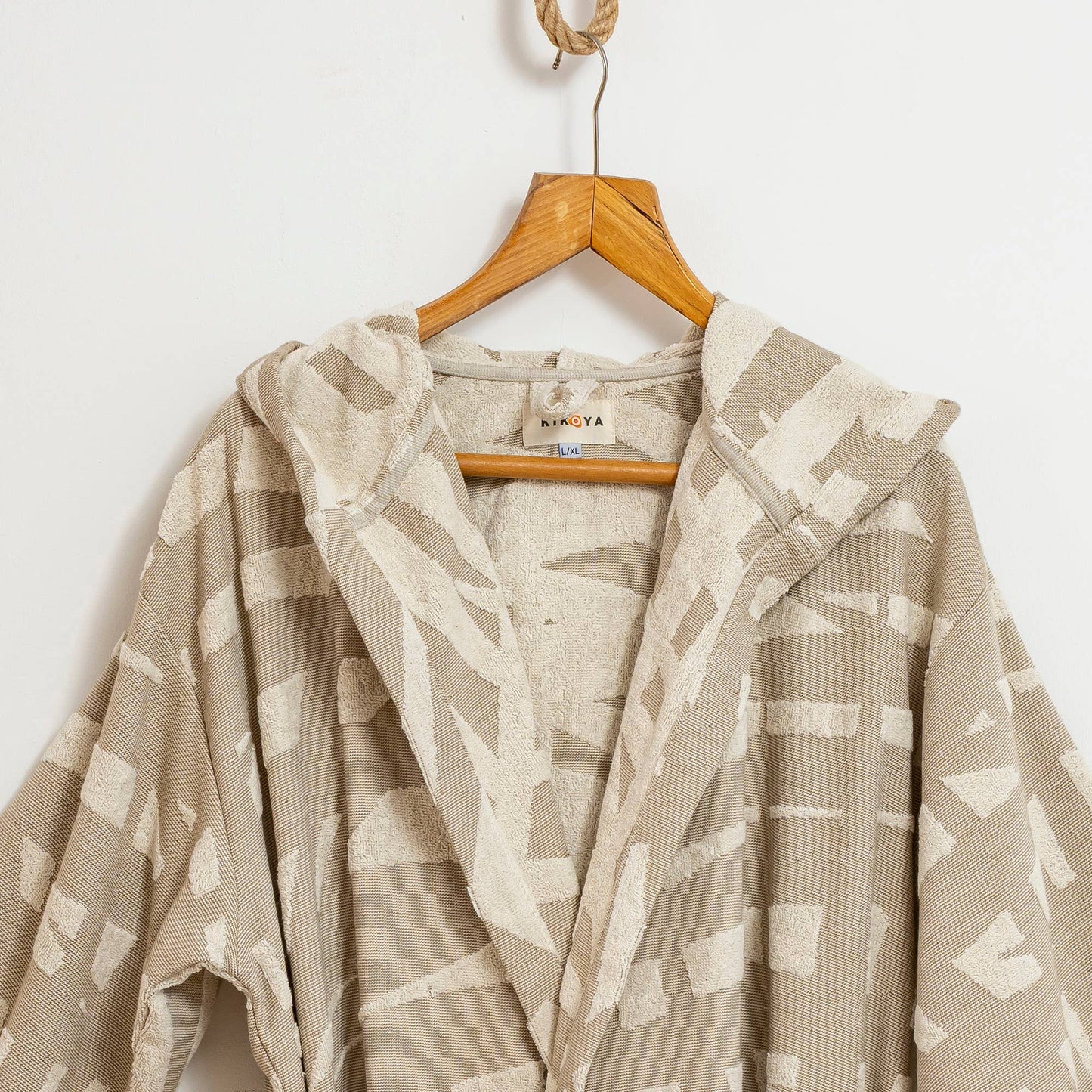 Raised Terry Bathrobe Turkish Cotton Light Weight Quick-dry