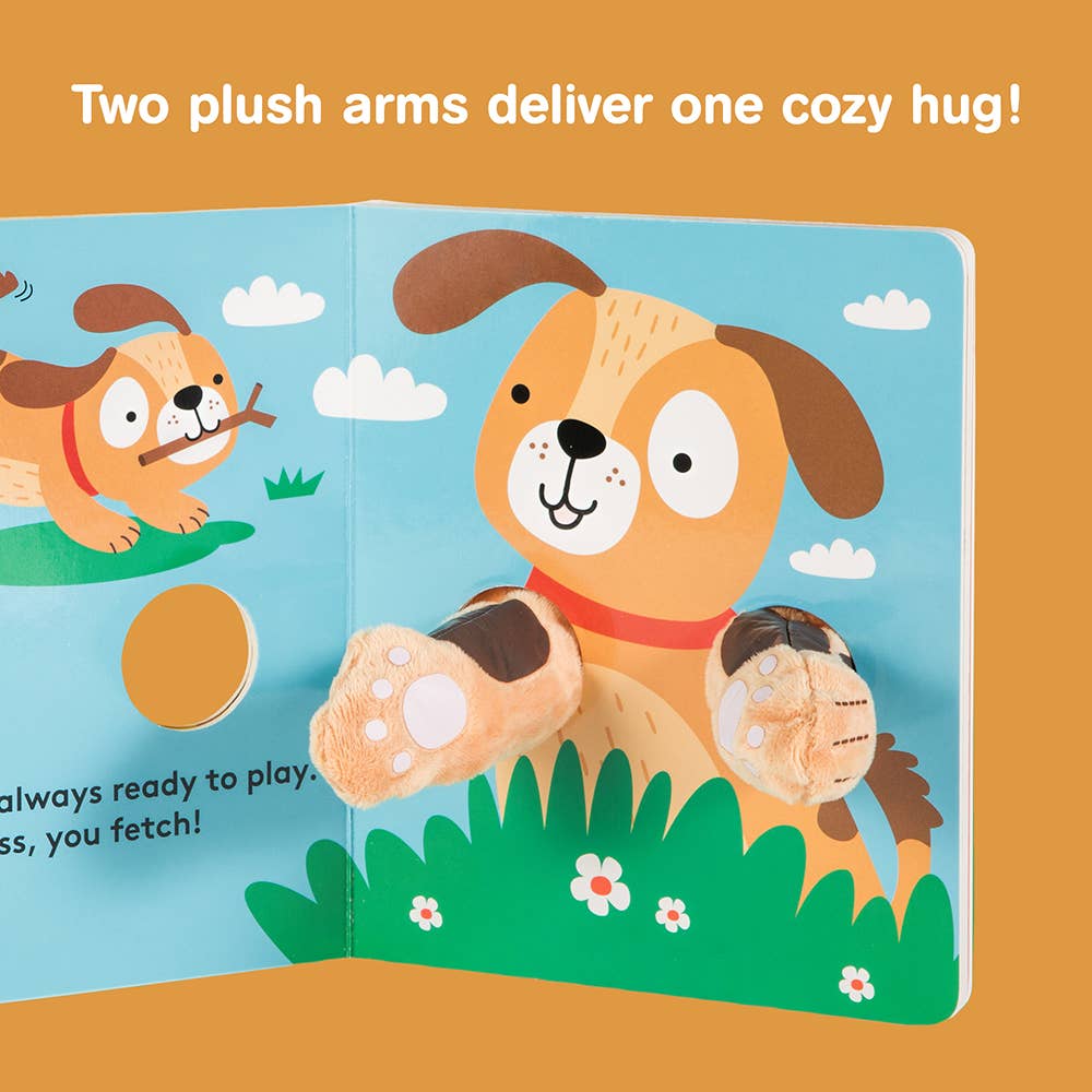 Hug Me Little Puppy: Finger Puppet Book Chronicle Books